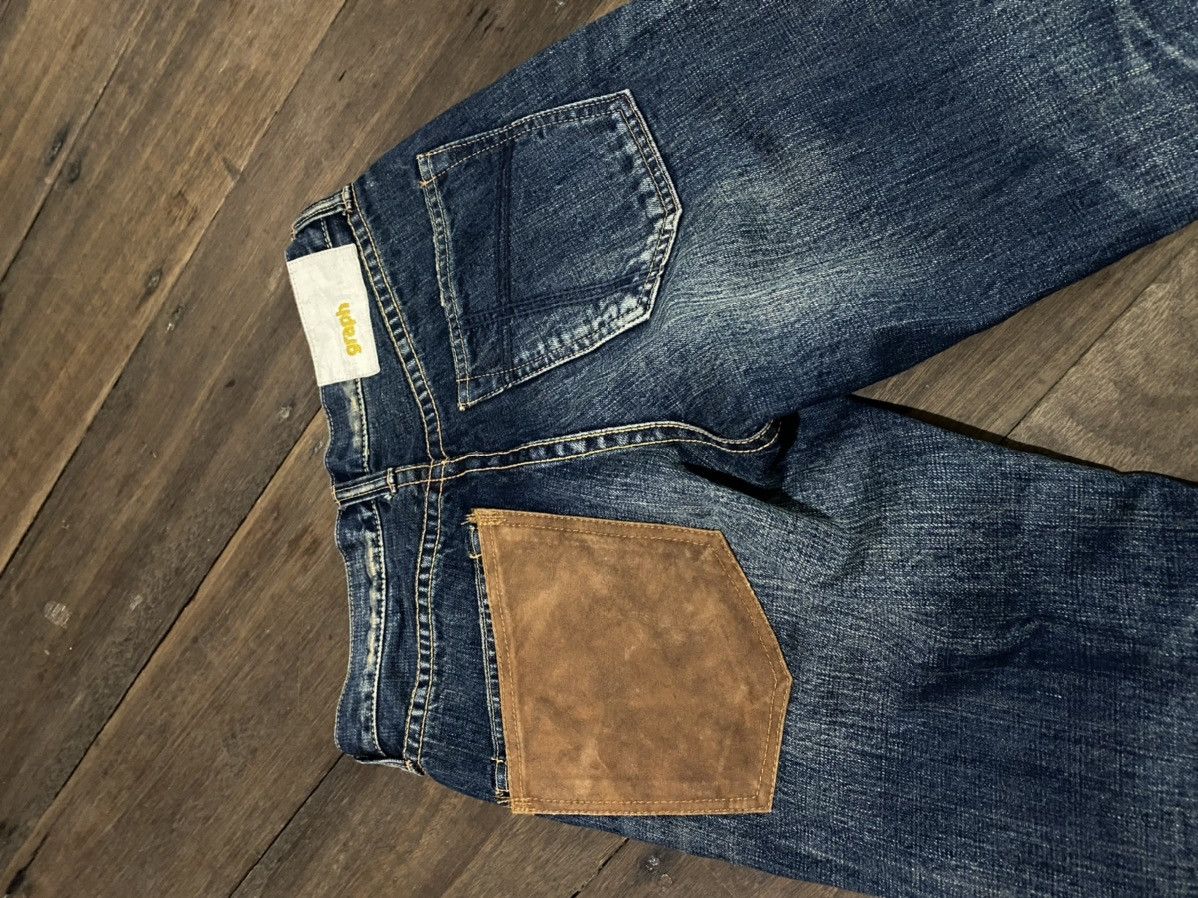 Japanese Brand 🖤BLACKFRIDAY🖤Vintage graph denim Size US 30 / EU 46 - 6 Thumbnail