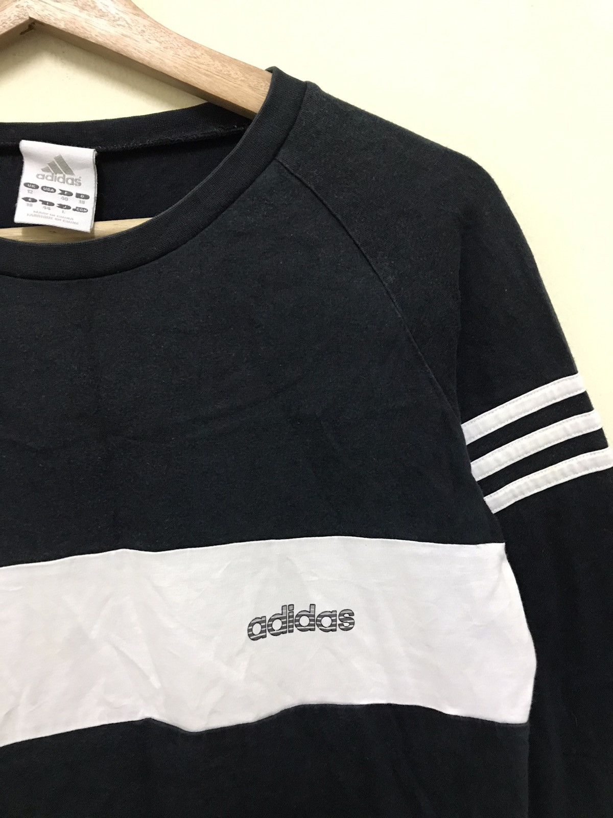 Adidas Vintage Adidas Streetwear Long Sleeve T Shirt Size US XS / EU 42 / 0 - 4 Thumbnail