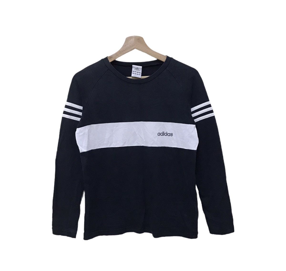 Adidas Vintage Adidas Streetwear Long Sleeve T Shirt Size US XS / EU 42 / 0 - 1 Thumbnail