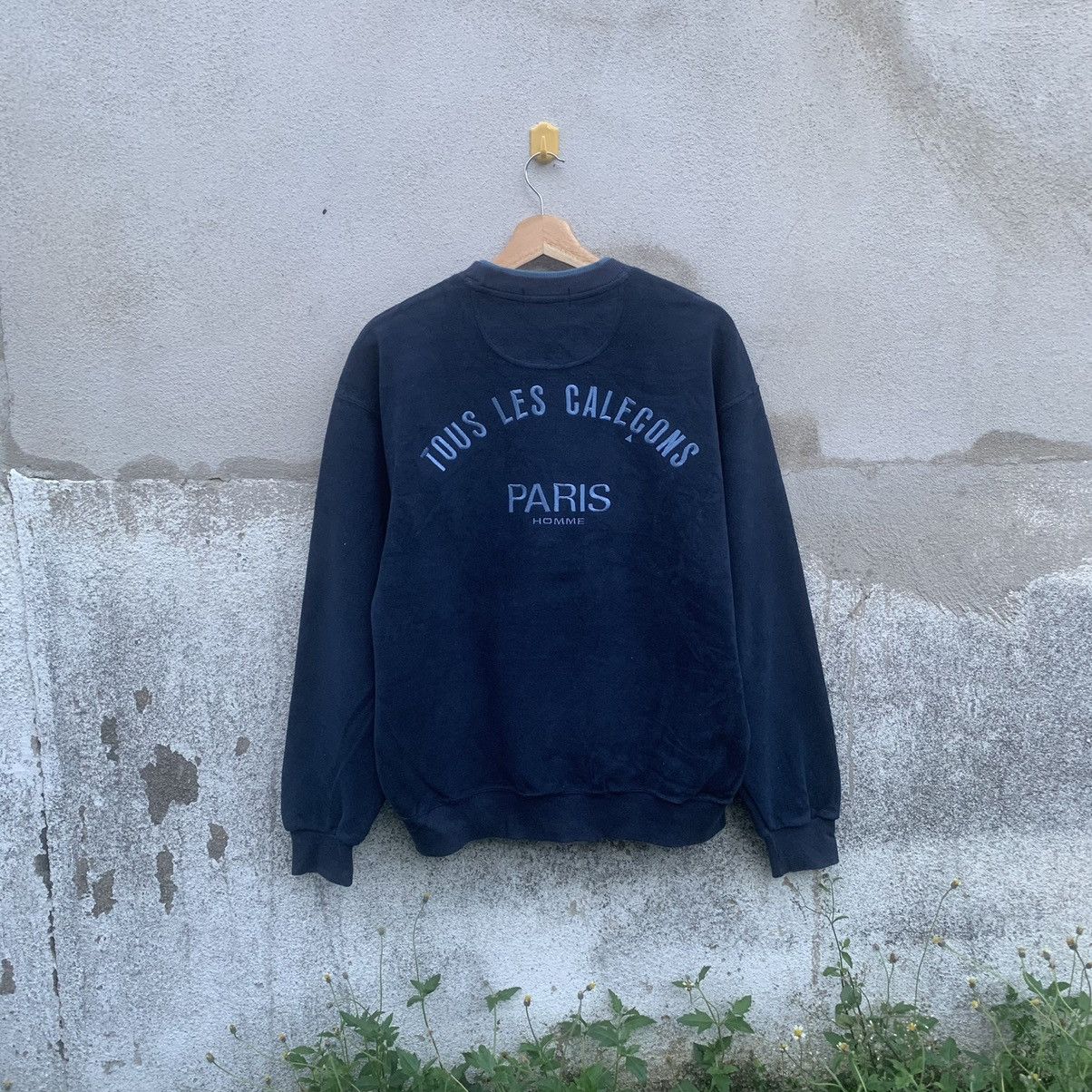 TOUS × Vintage Tous Les Colecons Homme Spell Out Pullover Sweatshirts Size US L / EU 52-54 / 3 - 1 Thumbnail