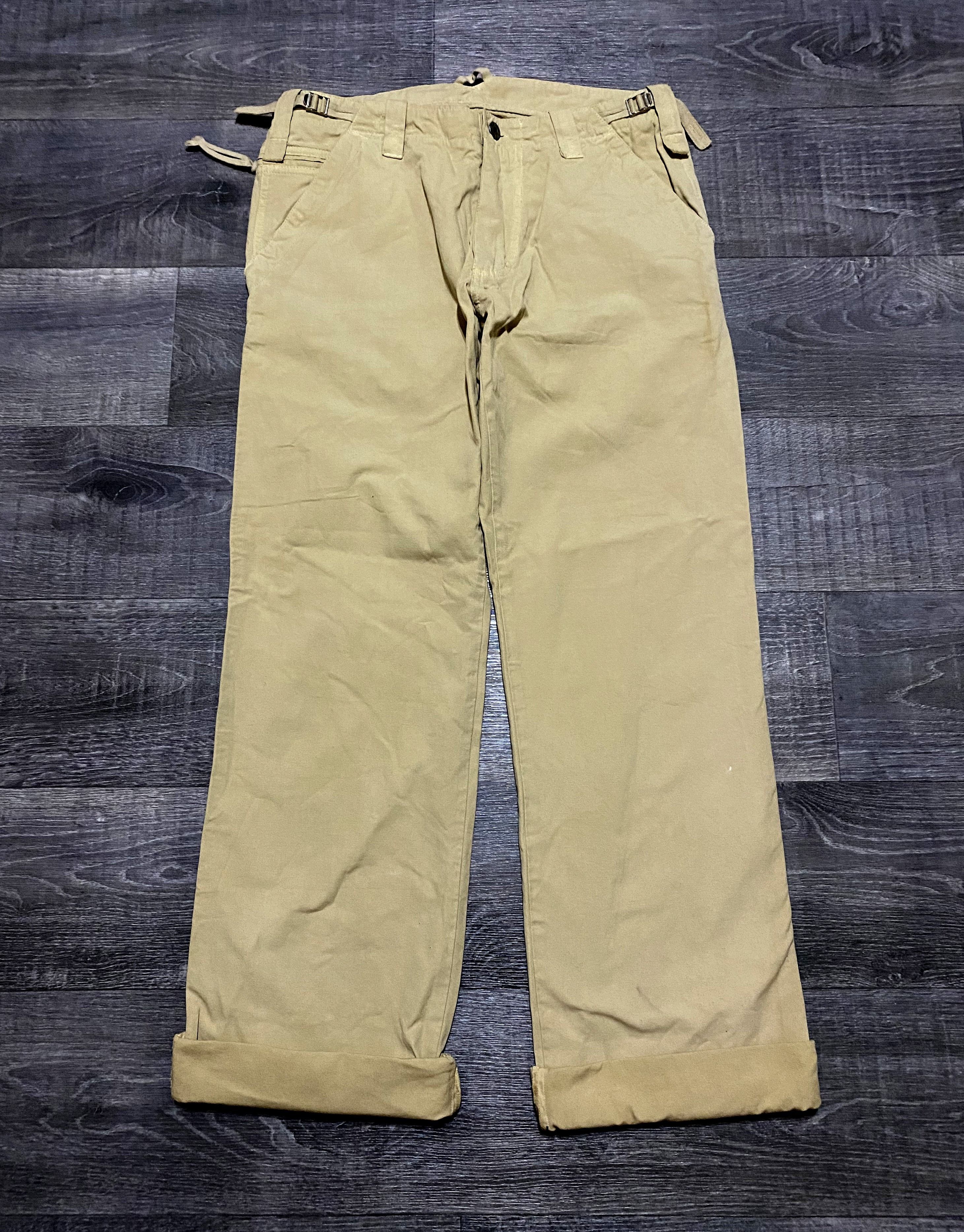 Napapijri Vintage Napapijri Sand Cotton Cargo Combat Pants Trousers Size US 30 / EU 46 - 4 Thumbnail