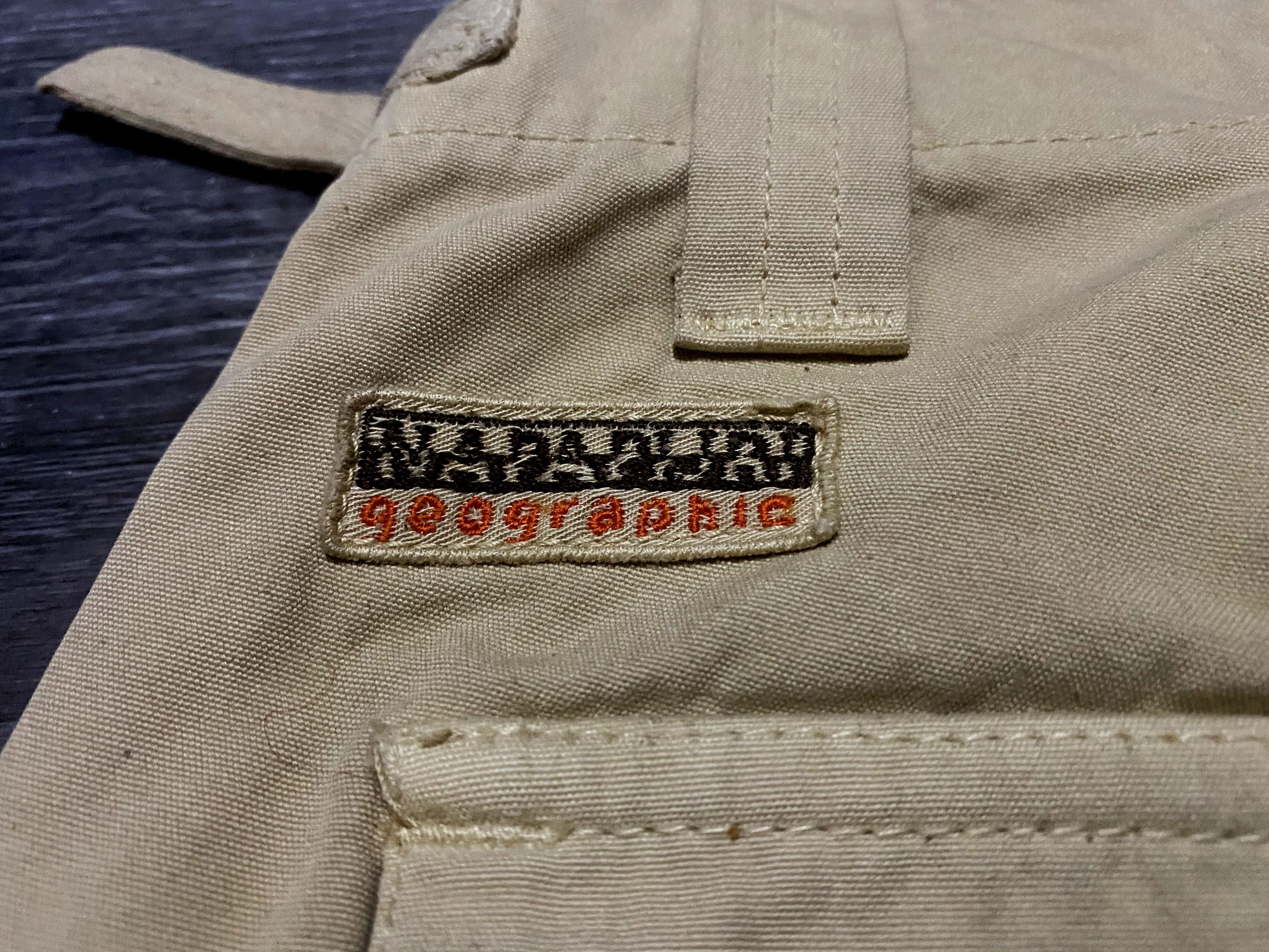 Napapijri Vintage Napapijri Sand Cotton Cargo Combat Pants Trousers Size US 30 / EU 46 - 6 Thumbnail