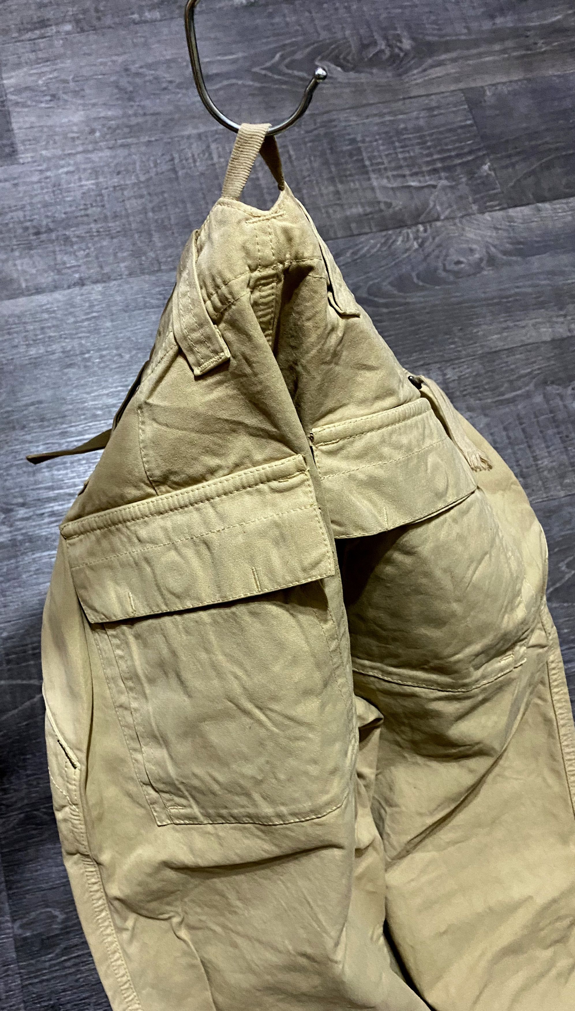 Napapijri Vintage Napapijri Sand Cotton Cargo Combat Pants Trousers Size US 30 / EU 46 - 5 Thumbnail
