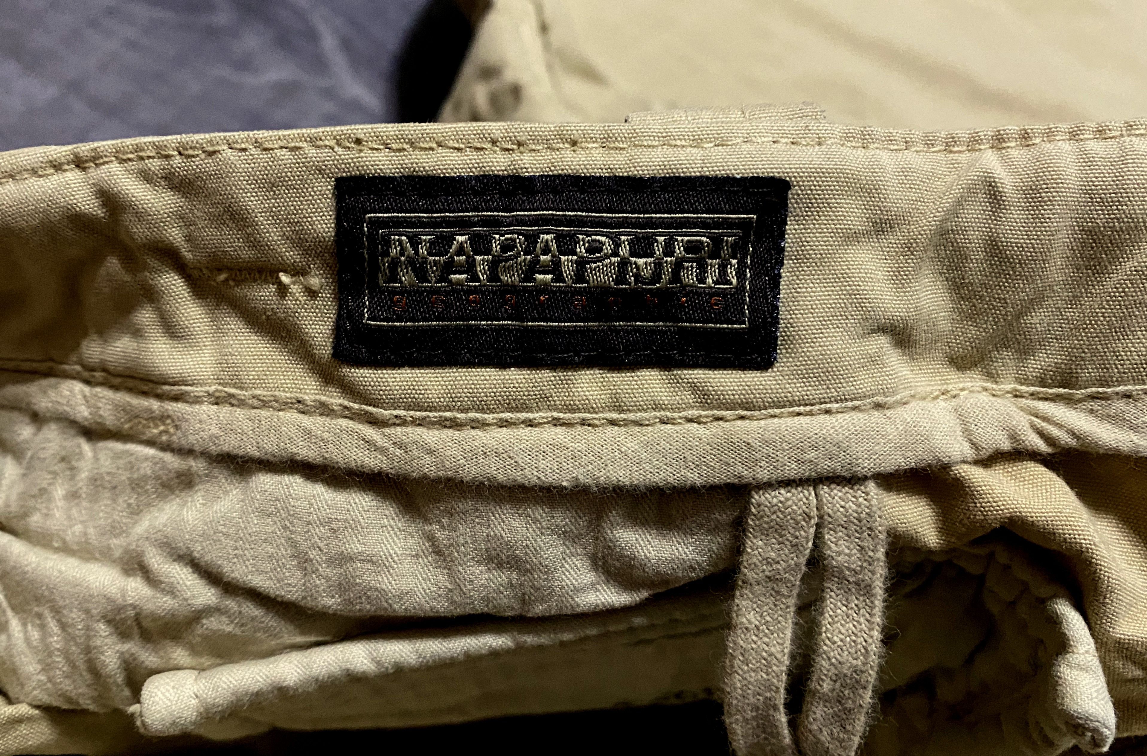 Napapijri Vintage Napapijri Sand Cotton Cargo Combat Pants Trousers Size US 30 / EU 46 - 8 Thumbnail