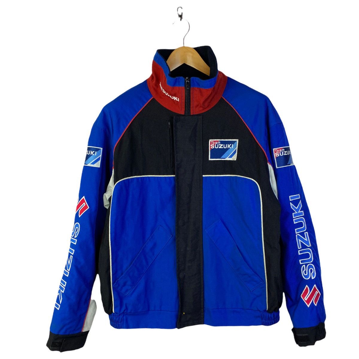 Vintage Vintage Suzuki Jacket Racing Team Suzuki Laimbacher | Grailed