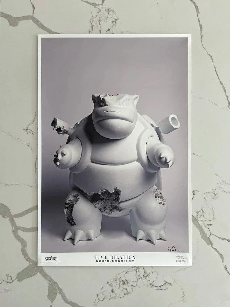 Daniel Arsham Pokémon Daniel Arsham Poster Pikachu and Blastoise Size ONE SIZE - 2 Thumbnail