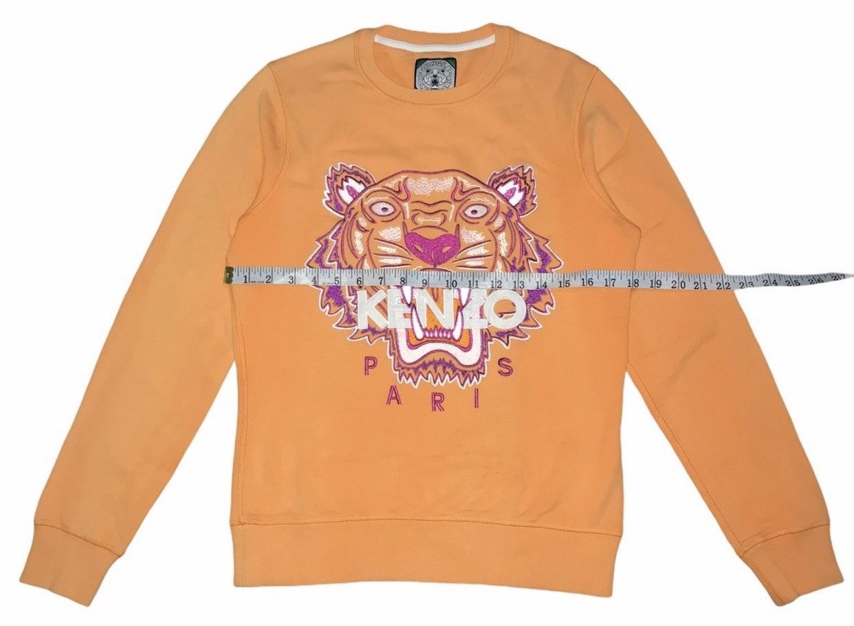 Kenzo Tiger Embroided Big Logo Sweatshirt