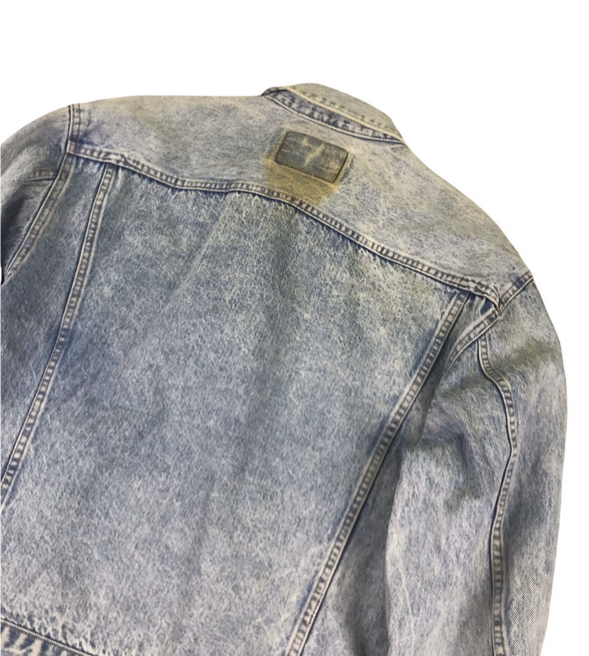 Vintage × Wrangler Vintage Distressed Denim Wrangler Jacket Size US L / EU 52-54 / 3 - 7 Thumbnail