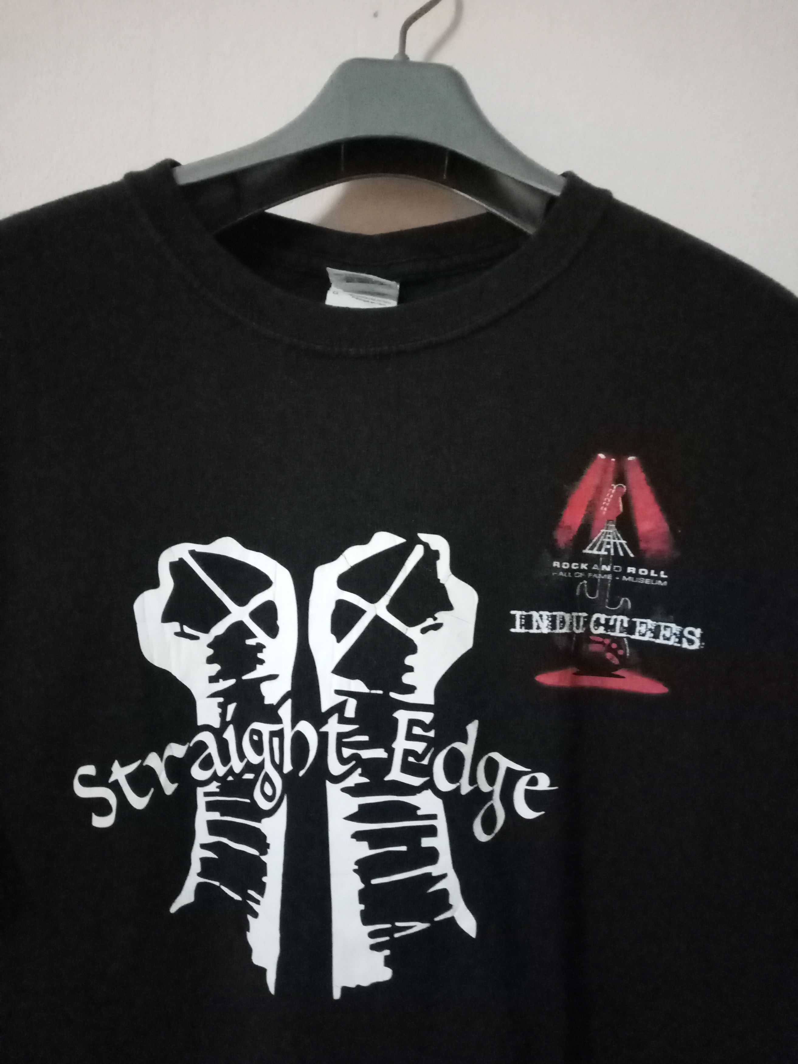 Band Tees Vintage Straight Edge Rock n Roll Hall of fame Concert tour Size US L / EU 52-54 / 3 - 3 Thumbnail