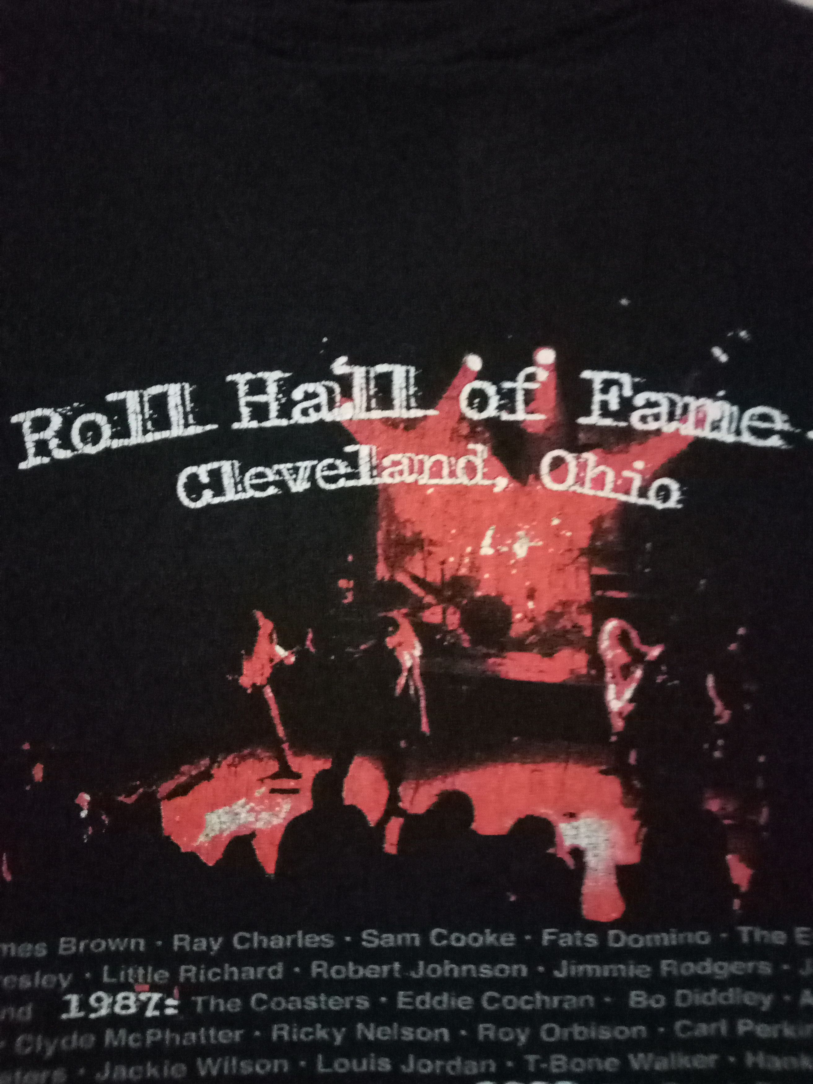 Band Tees Vintage Straight Edge Rock n Roll Hall of fame Concert tour Size US L / EU 52-54 / 3 - 8 Thumbnail