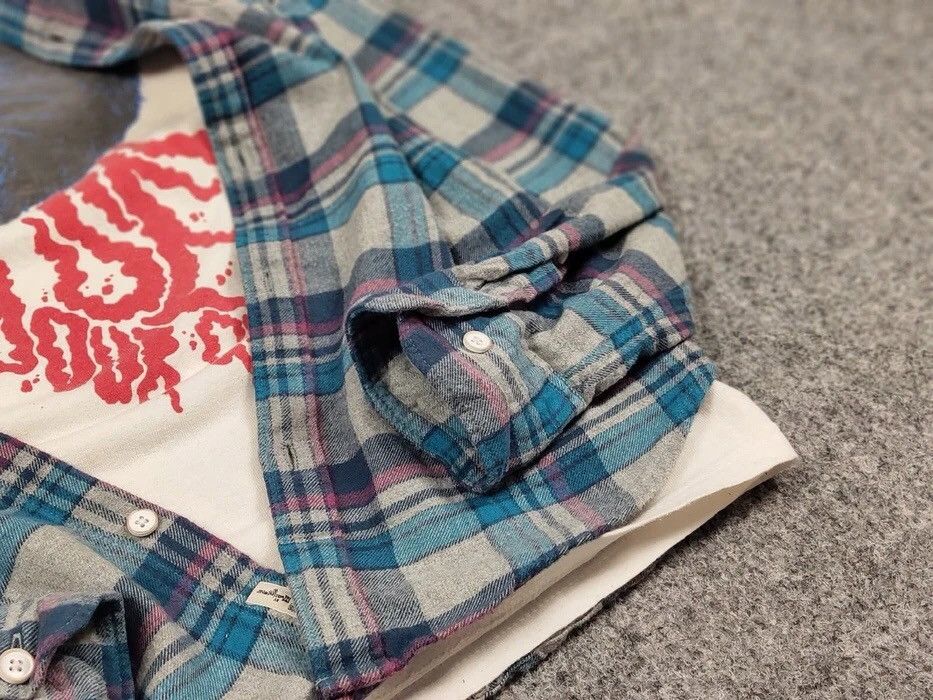 Flannel Vintage Flannel Shirt Plaid Checkered Travis Scott Style Size US S / EU 44-46 / 1 - 10 Thumbnail