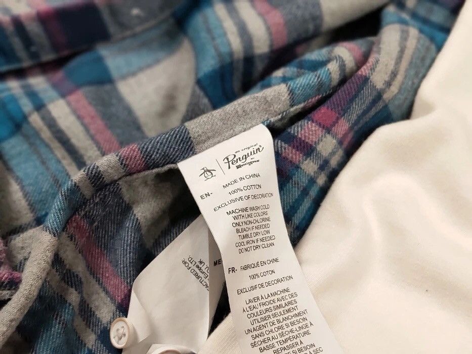 Flannel Vintage Flannel Shirt Plaid Checkered Travis Scott Style Size US S / EU 44-46 / 1 - 13 Thumbnail