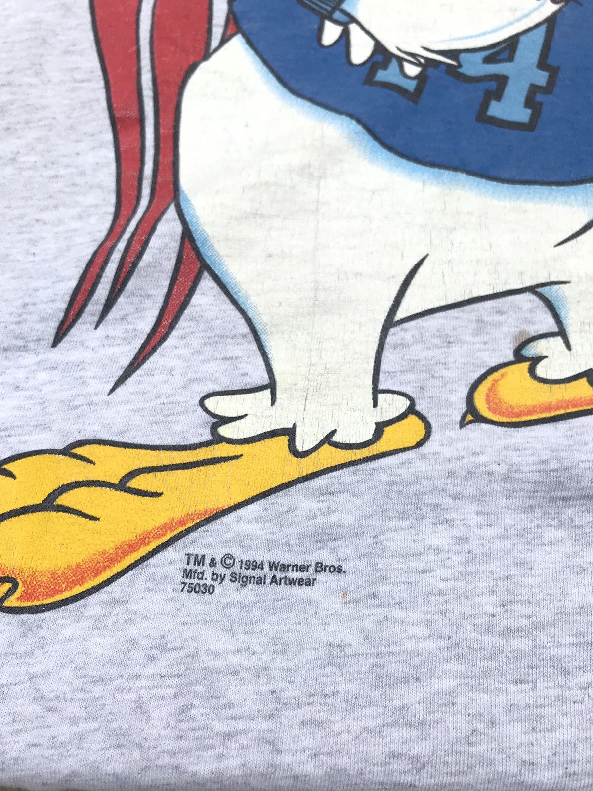 Vintage 90s Looney tunes Foghorn leghorn and Henery Hawk XL