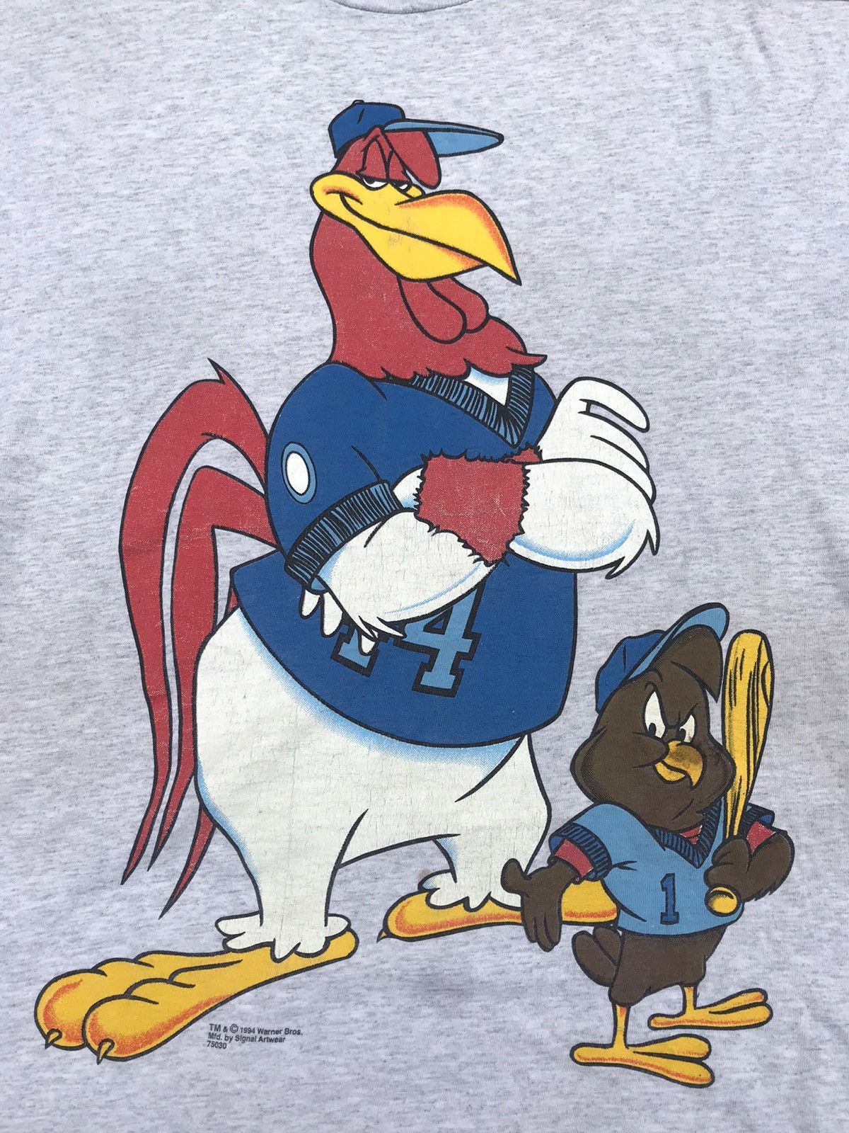 Vintage 90s Looney tunes Foghorn leghorn and Henery Hawk XL