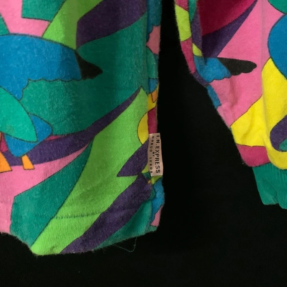 Japanese Brand Japanese Express By Nubou Ikeda Multi Color Crop Sweater Size US M / EU 48-50 / 2 - 5 Thumbnail