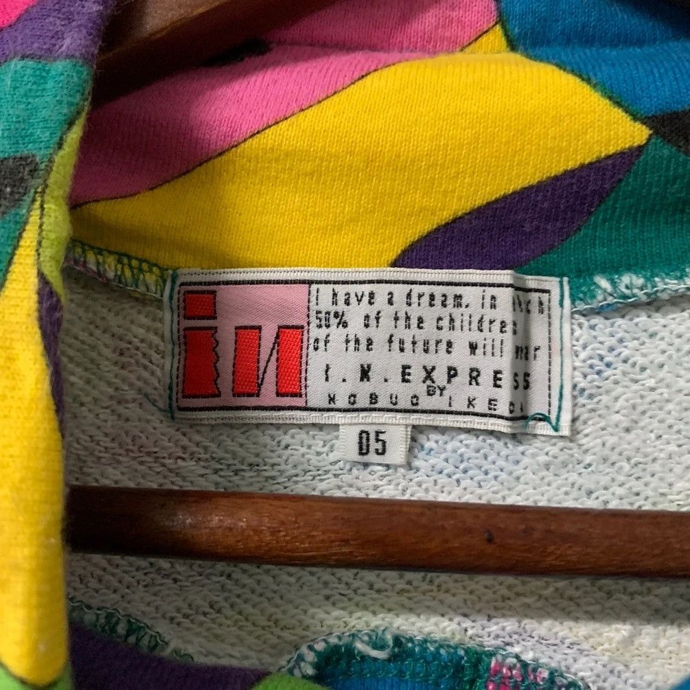 Japanese Brand Japanese Express By Nubou Ikeda Multi Color Crop Sweater Size US M / EU 48-50 / 2 - 6 Thumbnail
