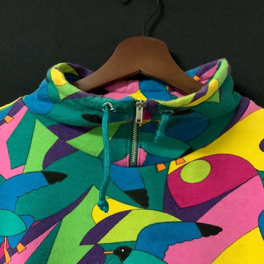 Japanese Brand Japanese Express By Nubou Ikeda Multi Color Crop Sweater Size US M / EU 48-50 / 2 - 2 Thumbnail