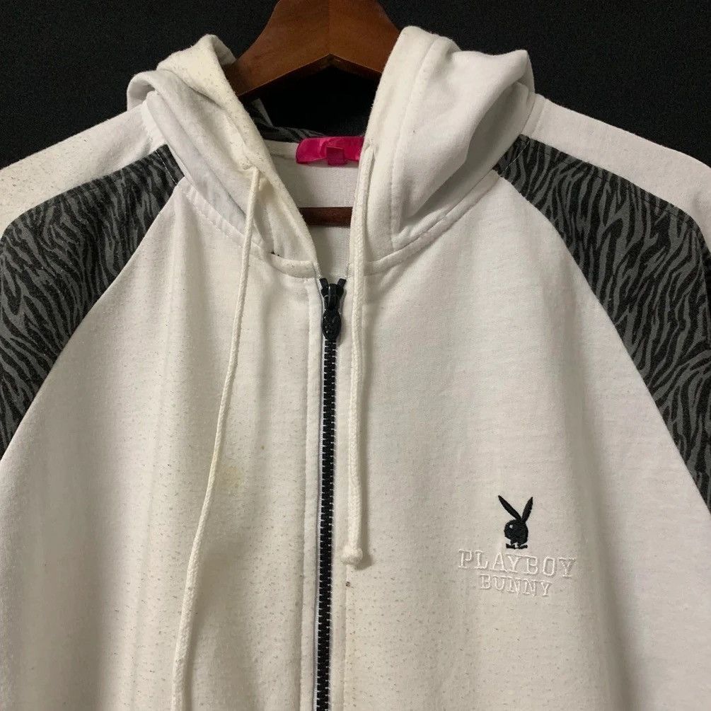 Playboy × Vintage Vintage Playboy Big Logo Embroidery Zip Ups Pullover Sweater Size US M / EU 48-50 / 2 - 8 Thumbnail
