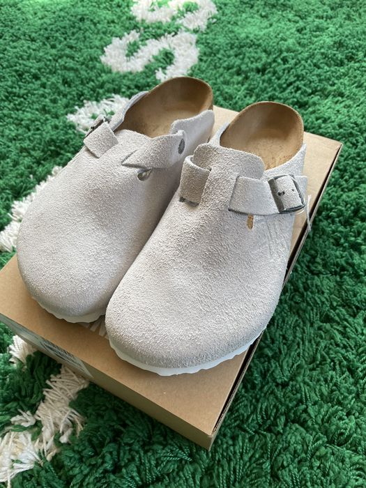 Stussy Stussy x Birkenstock Boston Clog Bone Size 41 (8-9) | Grailed