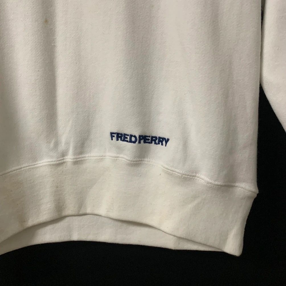 Fred Perry × Vintage Vintage Fred Perry Embroidery Spell Out Pullover Sweatshirts Size US S / EU 44-46 / 1 - 4 Thumbnail