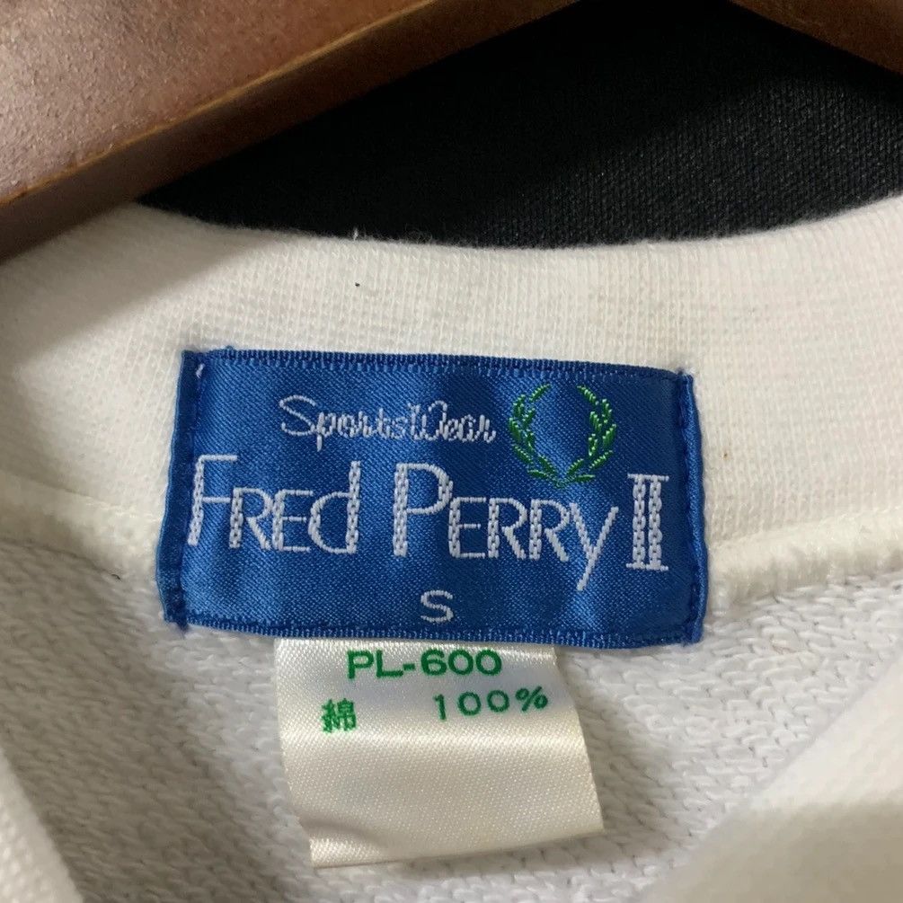 Fred Perry × Vintage Vintage Fred Perry Embroidery Spell Out Pullover Sweatshirts Size US S / EU 44-46 / 1 - 9 Thumbnail