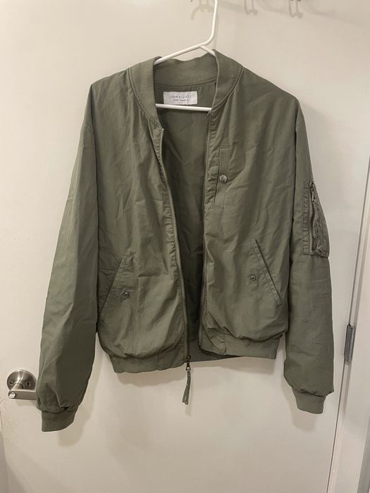 John Elliott John Elliot Military Flight Jacket Olive Bomber SS19 | Grailed