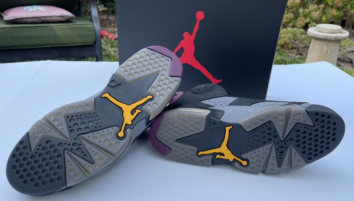 Jordan Brand × Nike Nike Air Jordan 6 Retro Bordeaux 2021 Size US 8.5 / EU 41-42 - 4 Thumbnail