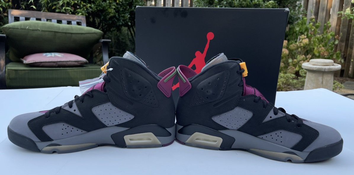 Jordan Brand × Nike Nike Air Jordan 6 Retro Bordeaux 2021 Size US 8.5 / EU 41-42 - 3 Thumbnail
