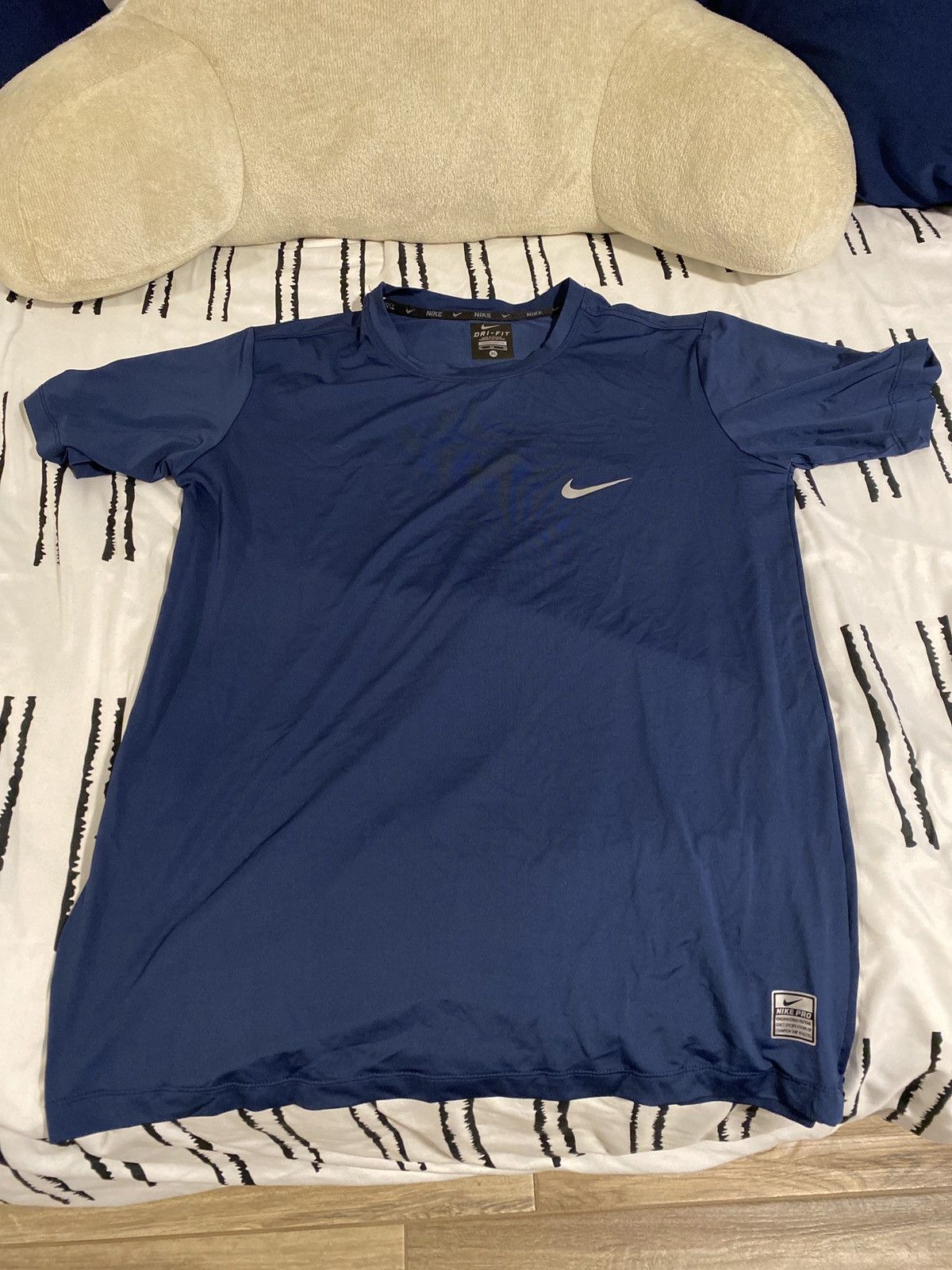 Nike Black Nike Dri Fit Tee Size US XL / EU 56 / 4 - 1 Thumbnail