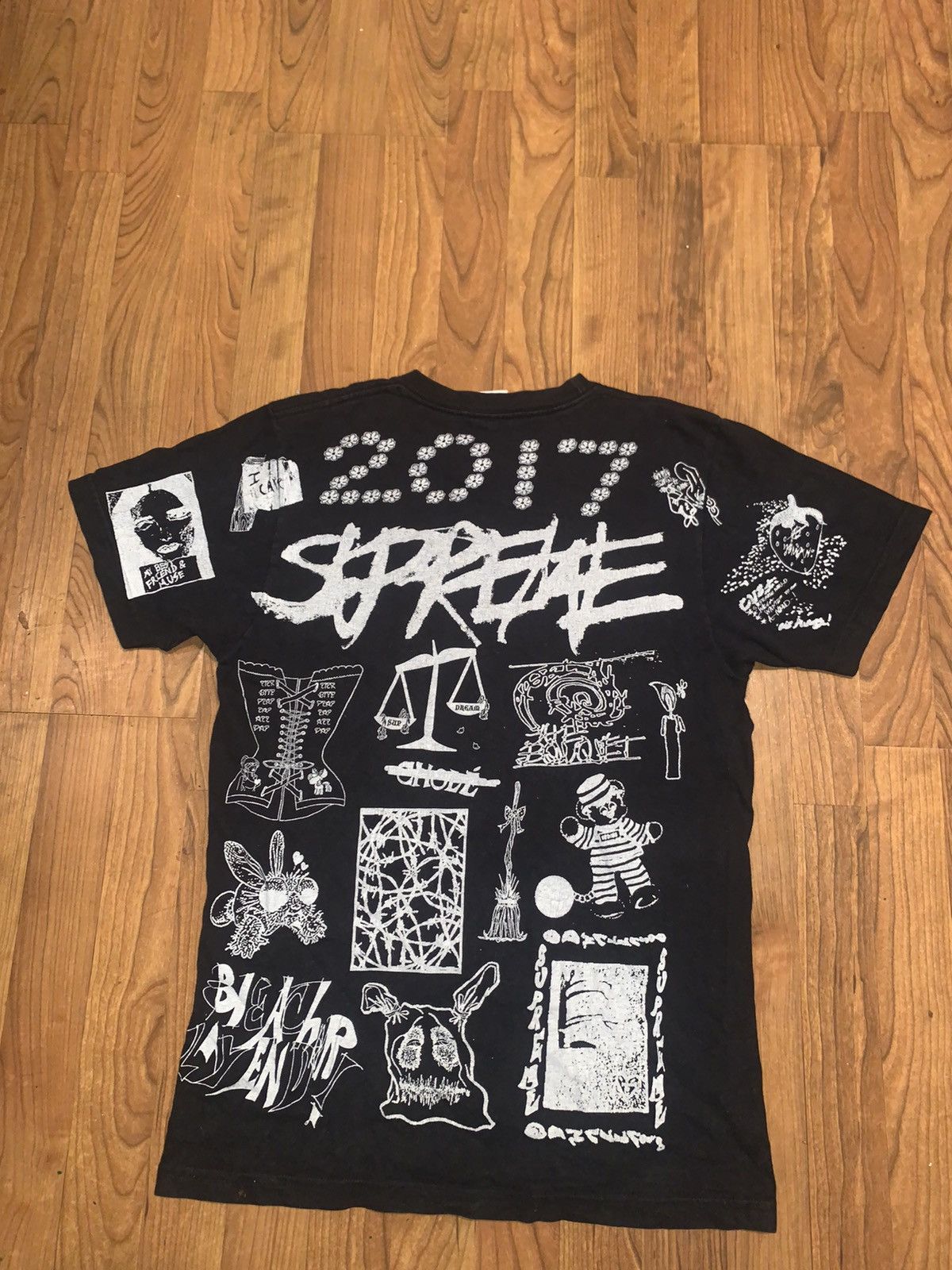 supreme 2017 t 安い シャツ