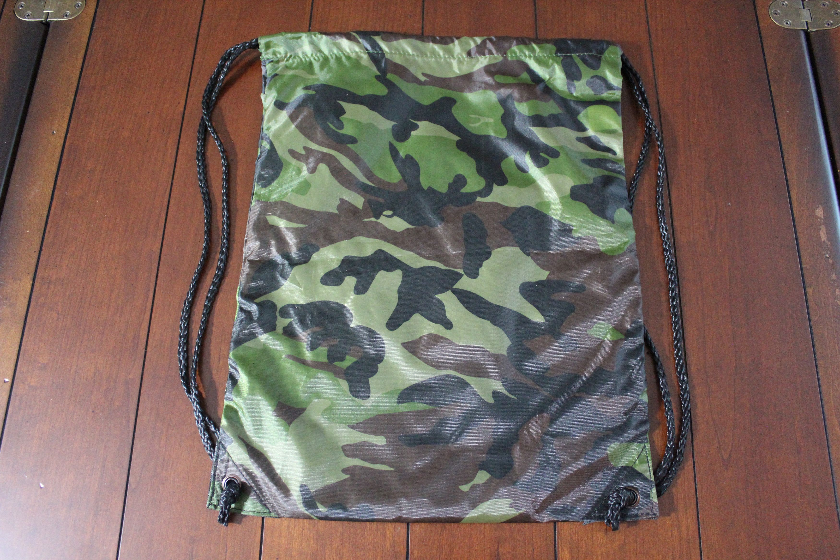 Bones × TeamSESH TeamSESH Camouflage Drawstring Bag with Skull Logo Print Size ONE SIZE - 5 Thumbnail