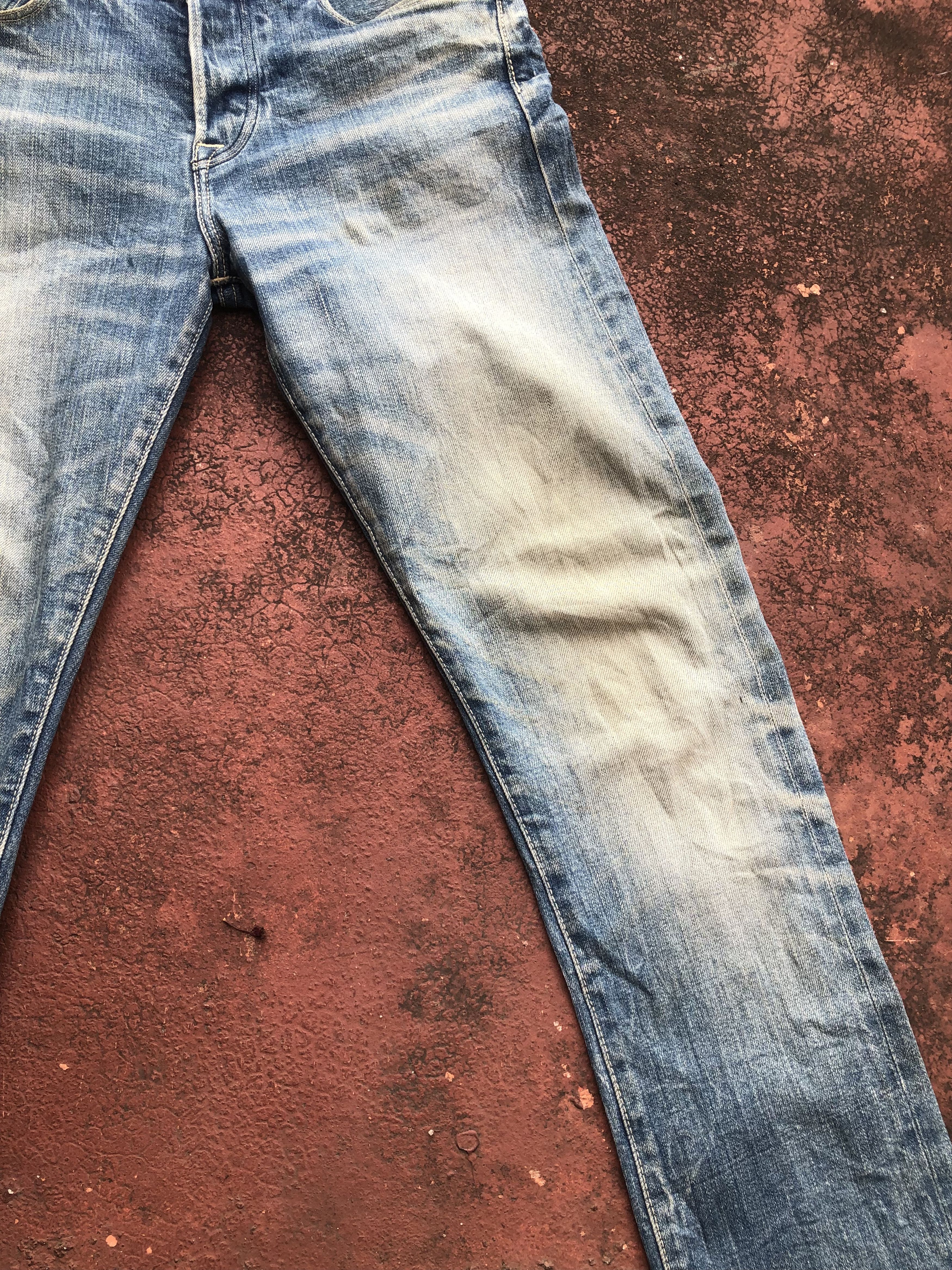 KURO JAPAN’S KURO SKINNY RAW SELVEDGE DENIM Size US 31 - 7 Thumbnail
