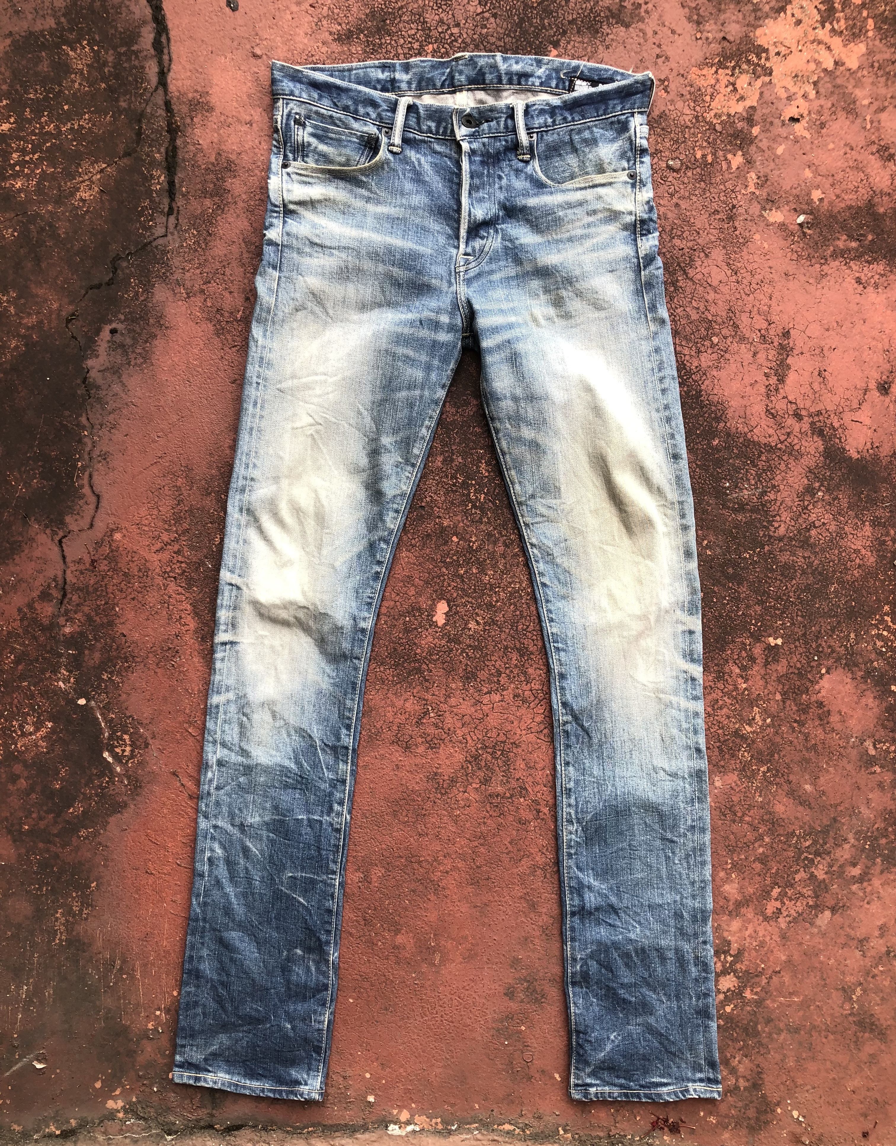 KURO JAPAN’S KURO SKINNY RAW SELVEDGE DENIM Size US 31 - 1 Thumbnail