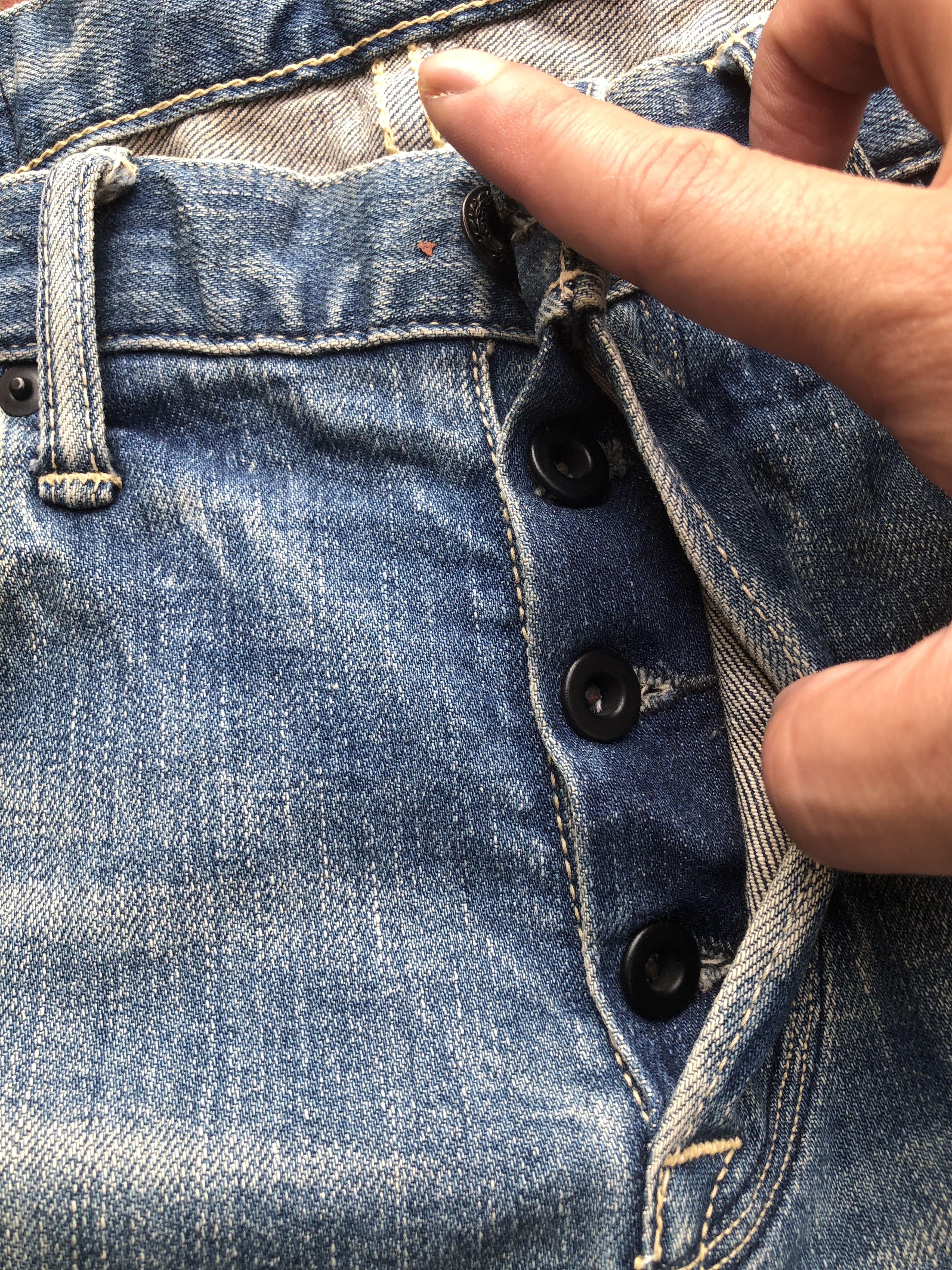KURO JAPAN’S KURO SKINNY RAW SELVEDGE DENIM Size US 31 - 13 Thumbnail