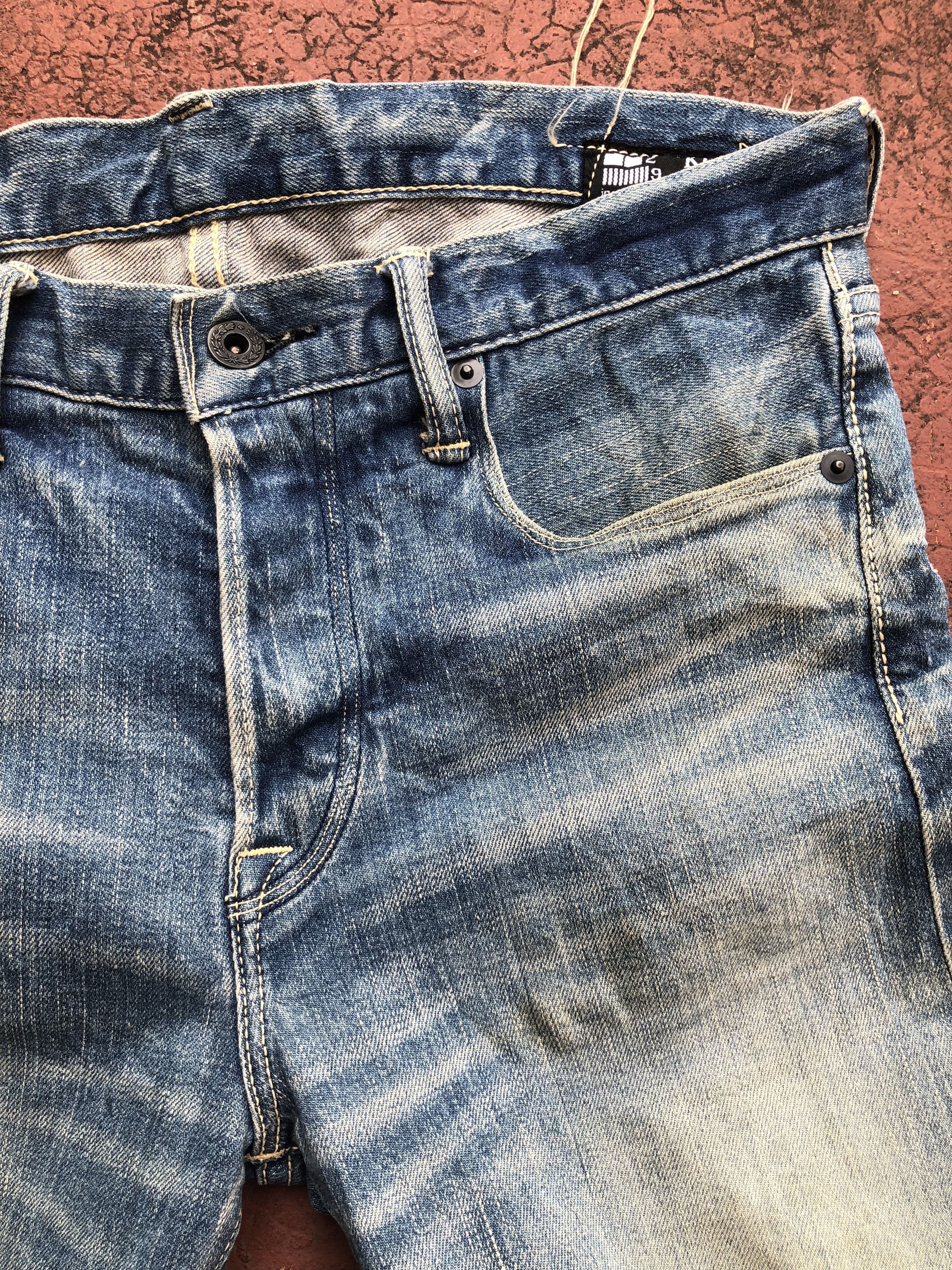 KURO JAPAN’S KURO SKINNY RAW SELVEDGE DENIM Size US 31 - 10 Thumbnail