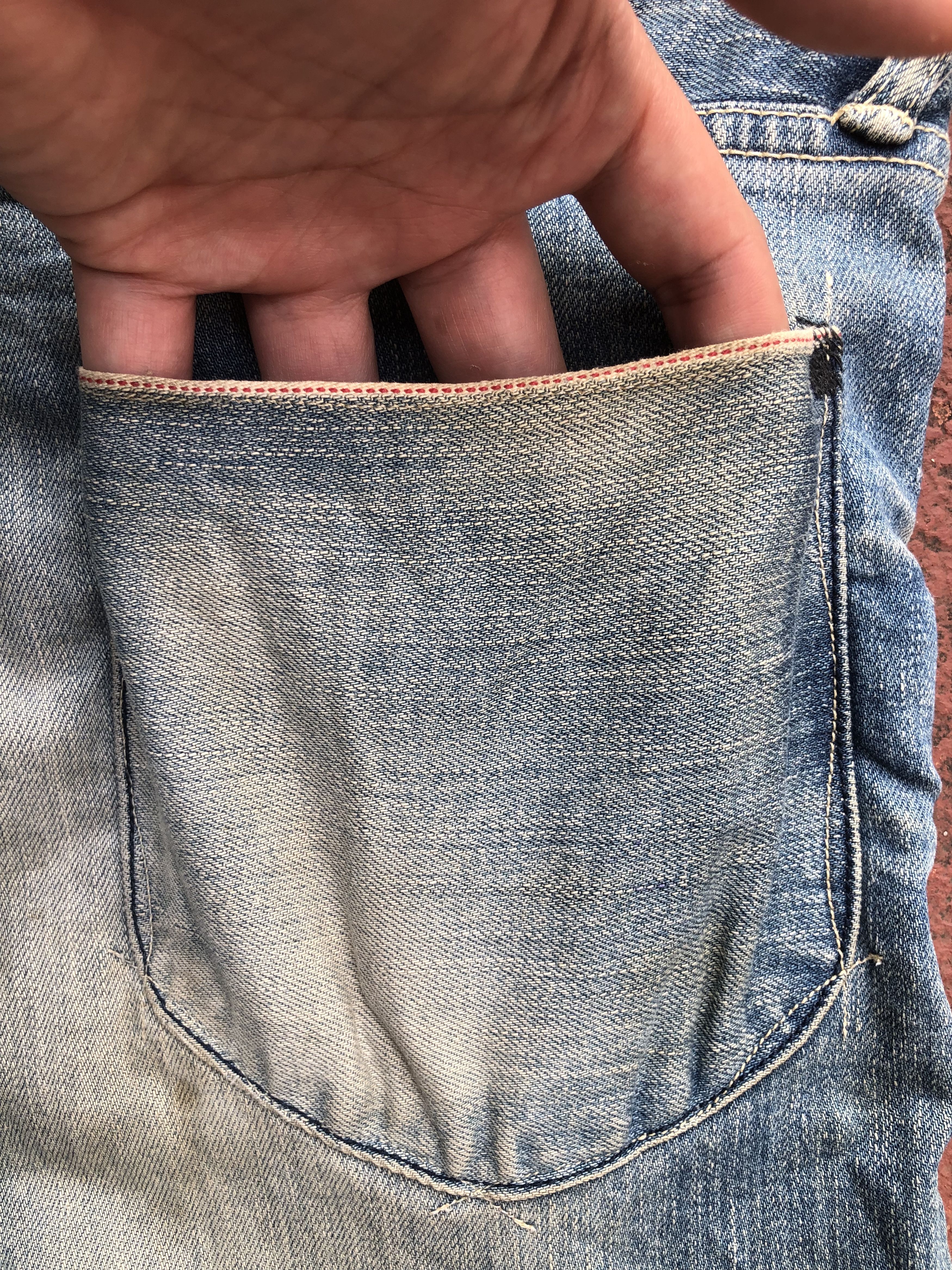 KURO JAPAN’S KURO SKINNY RAW SELVEDGE DENIM Size US 31 - 17 Thumbnail