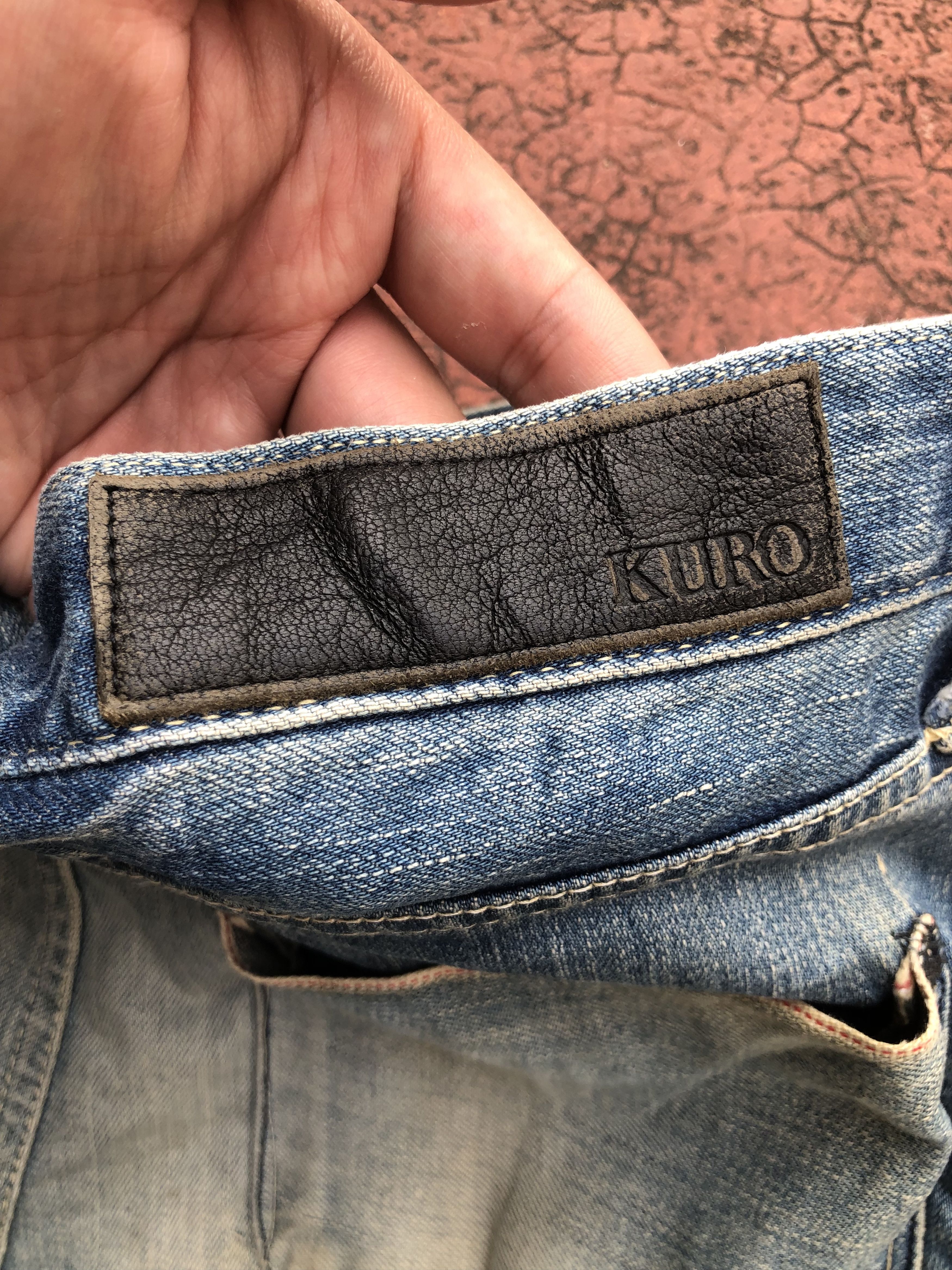 KURO JAPAN’S KURO SKINNY RAW SELVEDGE DENIM Size US 31 - 20 Thumbnail