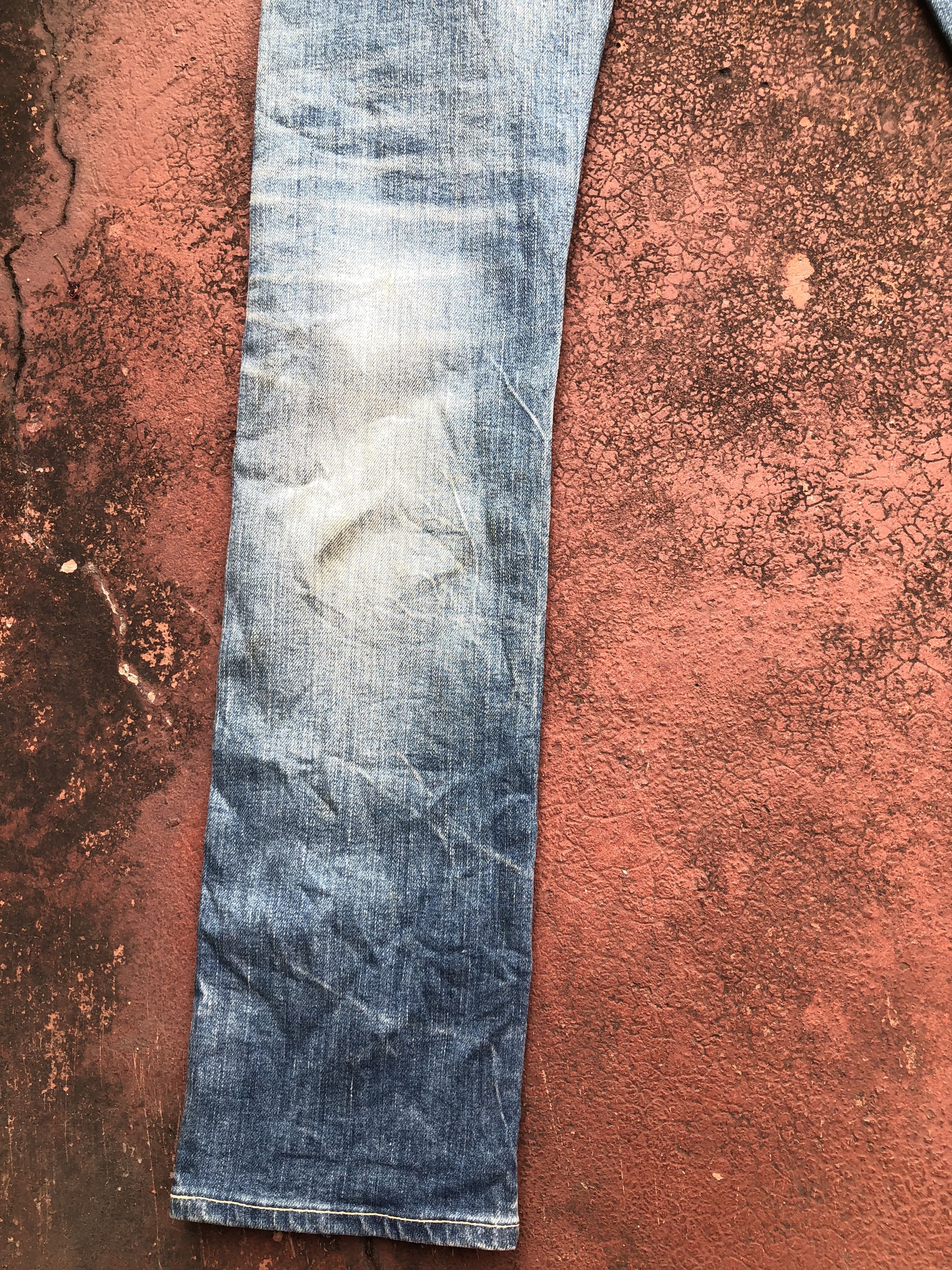 KURO JAPAN’S KURO SKINNY RAW SELVEDGE DENIM Size US 31 - 16 Thumbnail