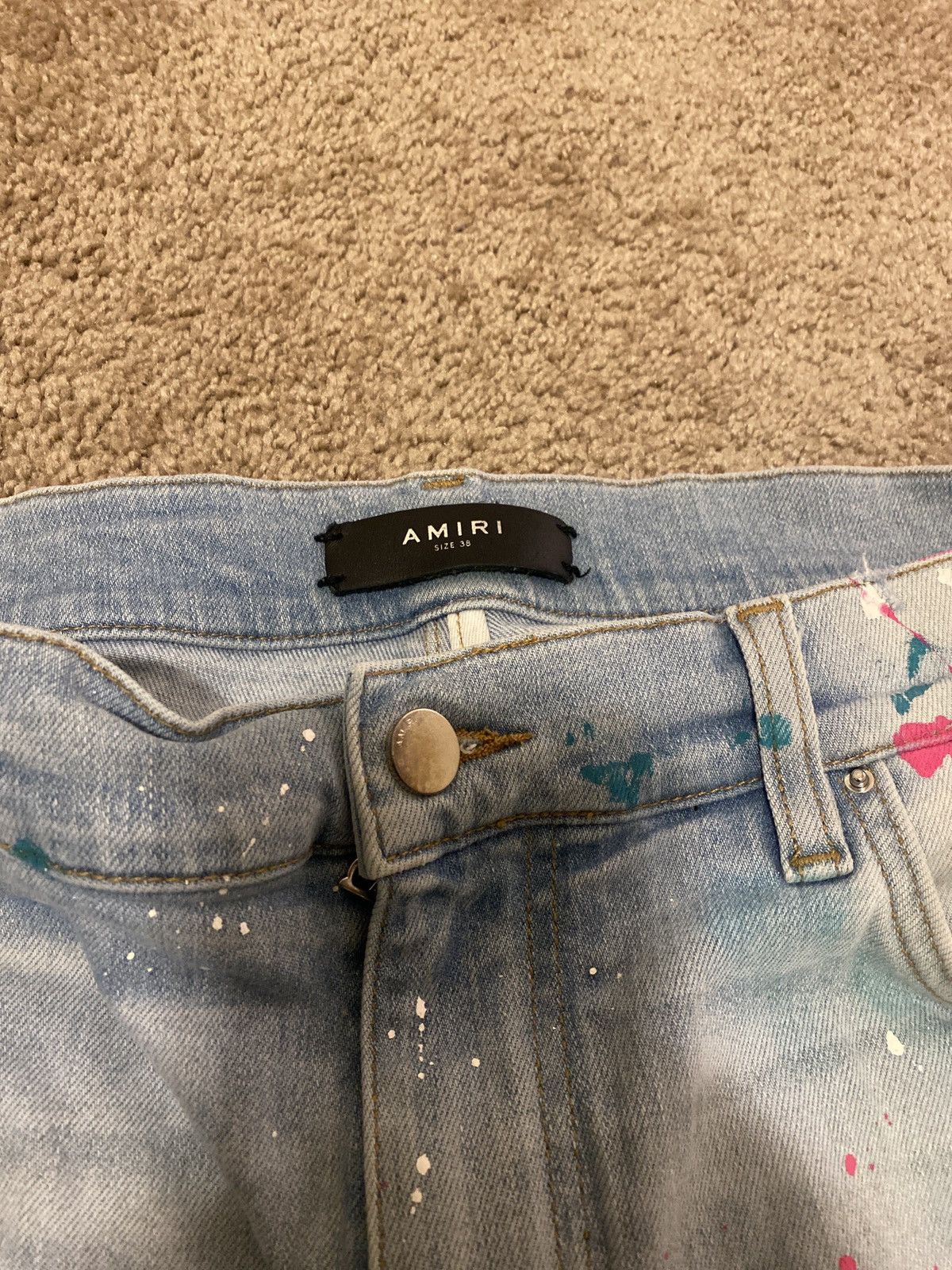 Amiri Amiri Jeans Size US 38 / EU 54 - 3 Thumbnail