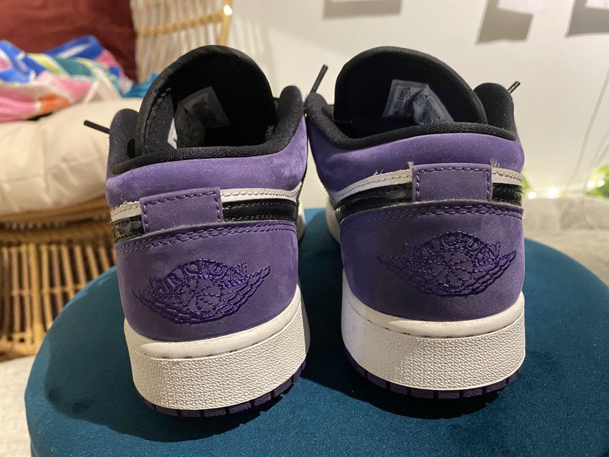 Jordan 1 court purple fake clearance