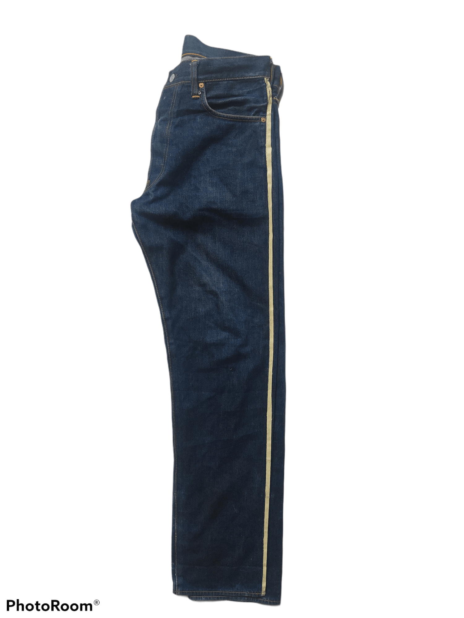 Evisu Evisu Yamane No 2 Selvedge Stripe Side Design Size US 32 / EU 48 - 5 Thumbnail