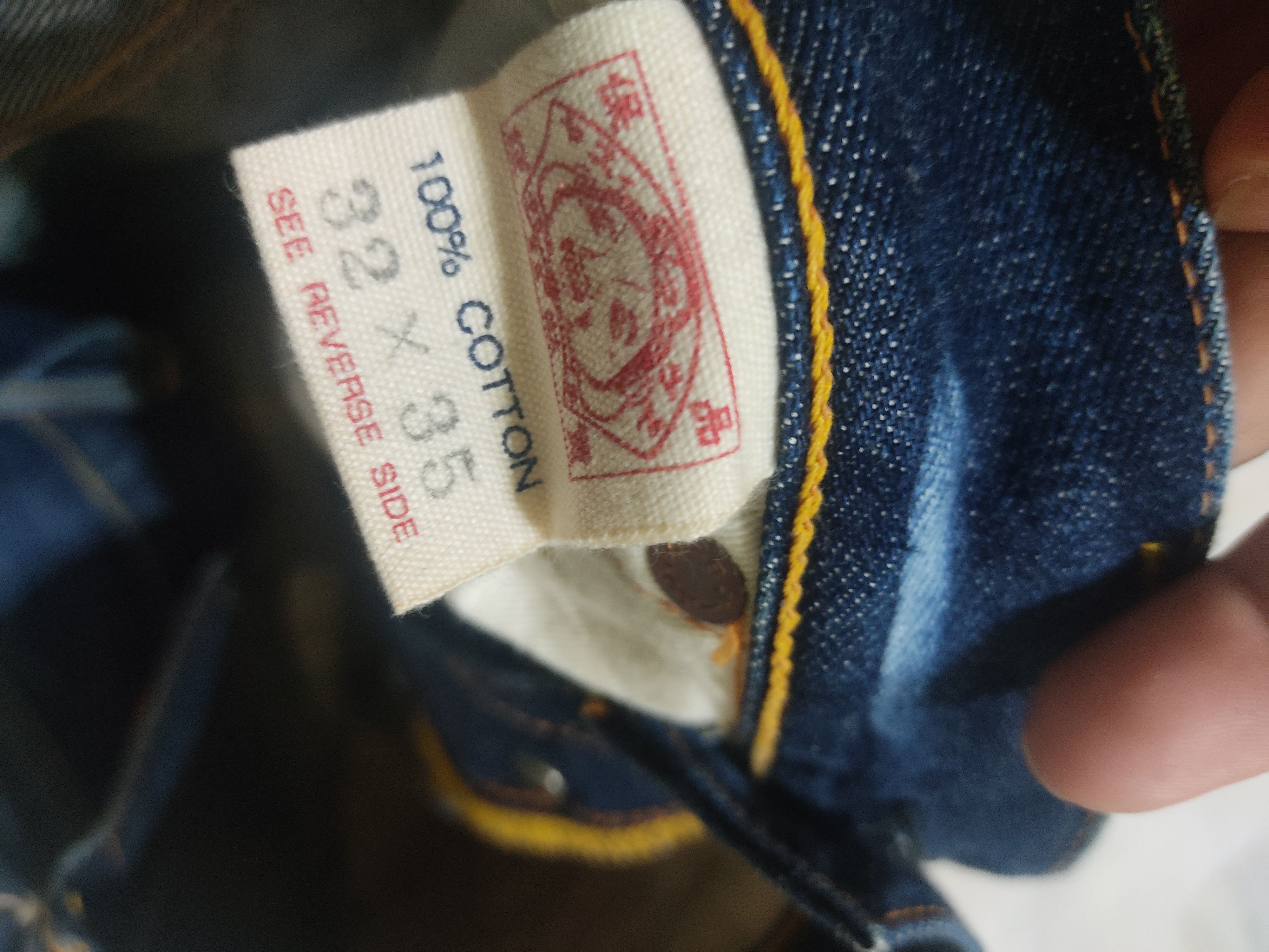 Evisu Evisu Yamane No 2 Selvedge Stripe Side Design Size US 32 / EU 48 - 6 Thumbnail