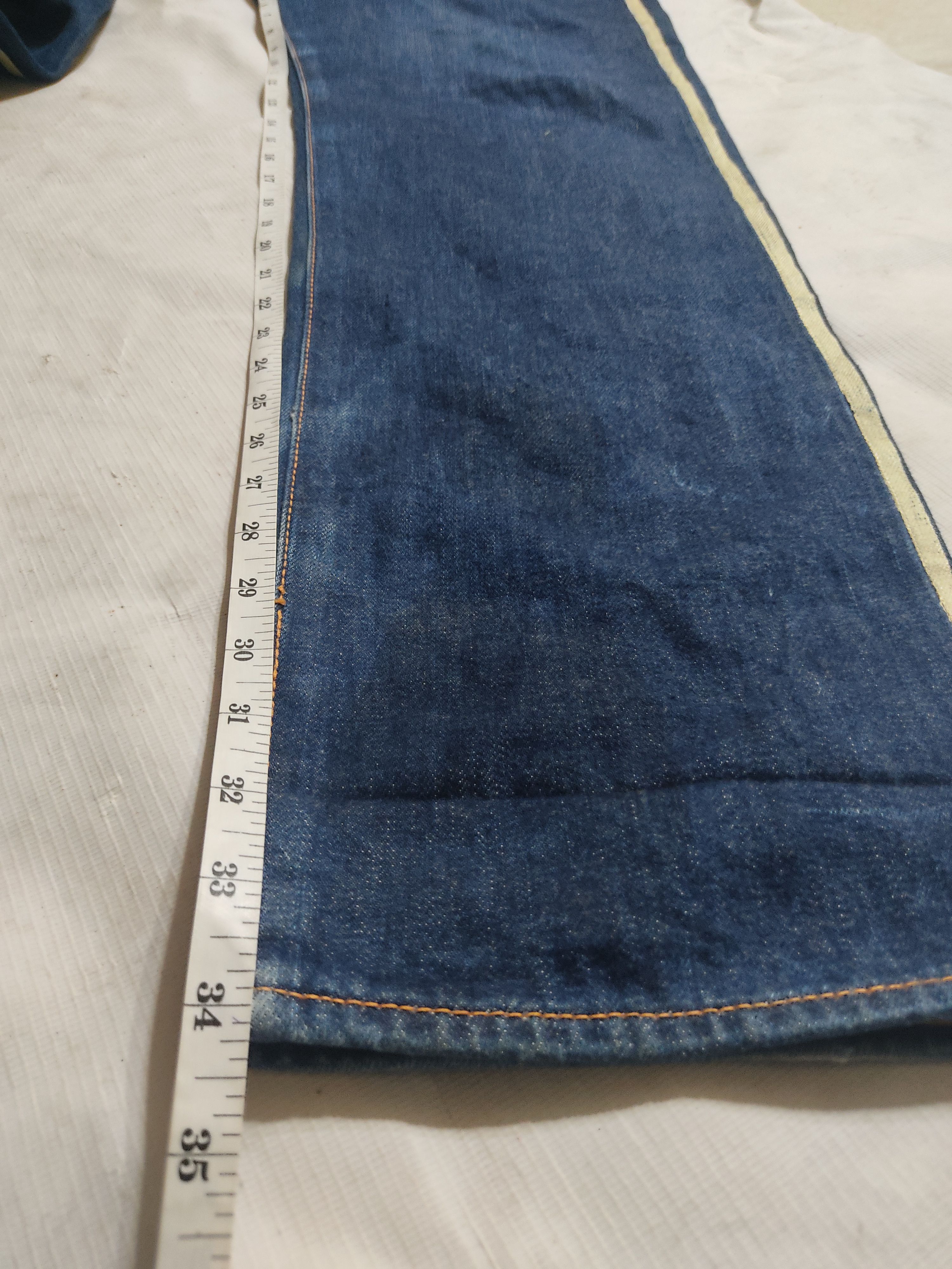 Evisu Evisu Yamane No 2 Selvedge Stripe Side Design Size US 32 / EU 48 - 9 Thumbnail