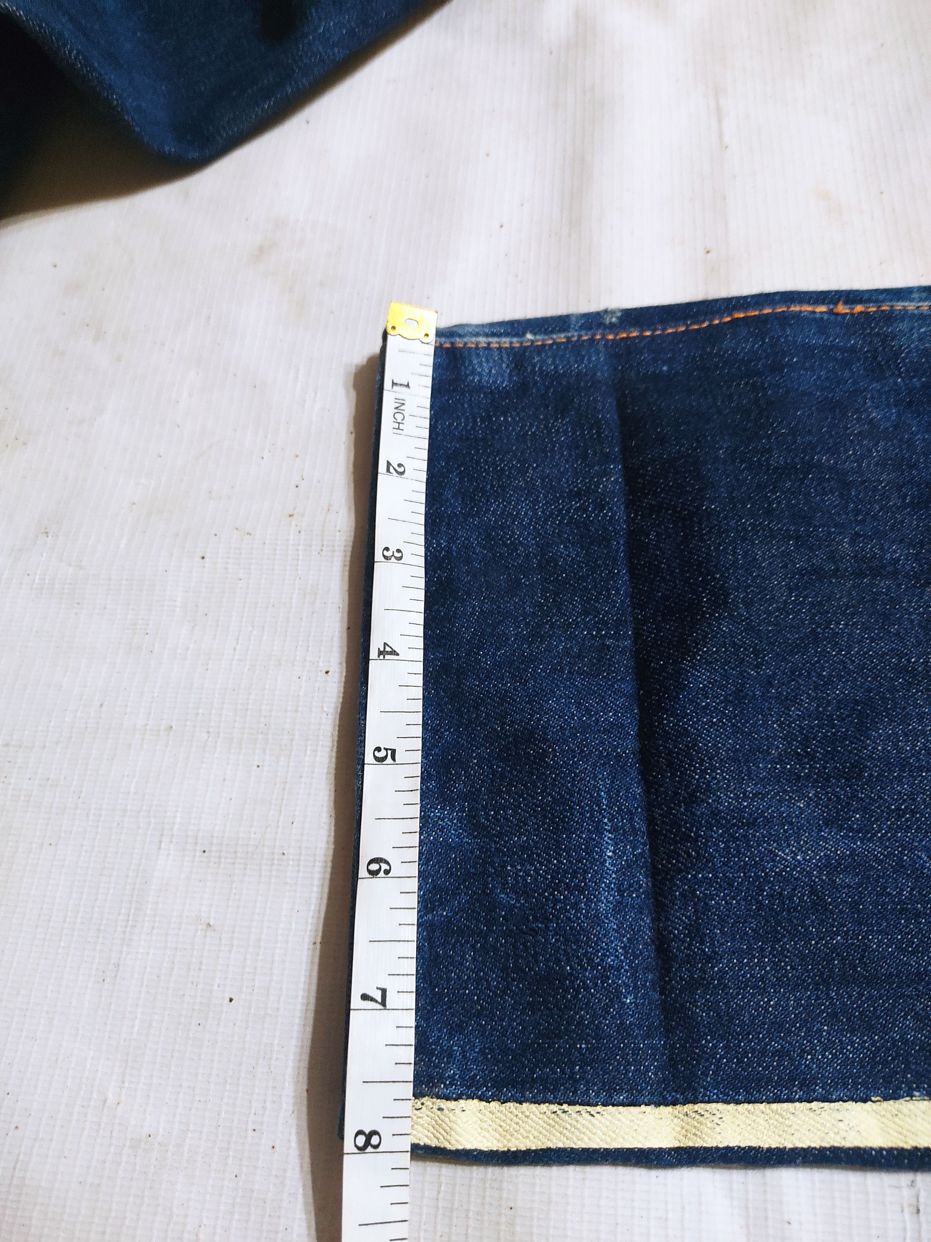 Evisu Evisu Yamane No 2 Selvedge Stripe Side Design Size US 32 / EU 48 - 10 Thumbnail