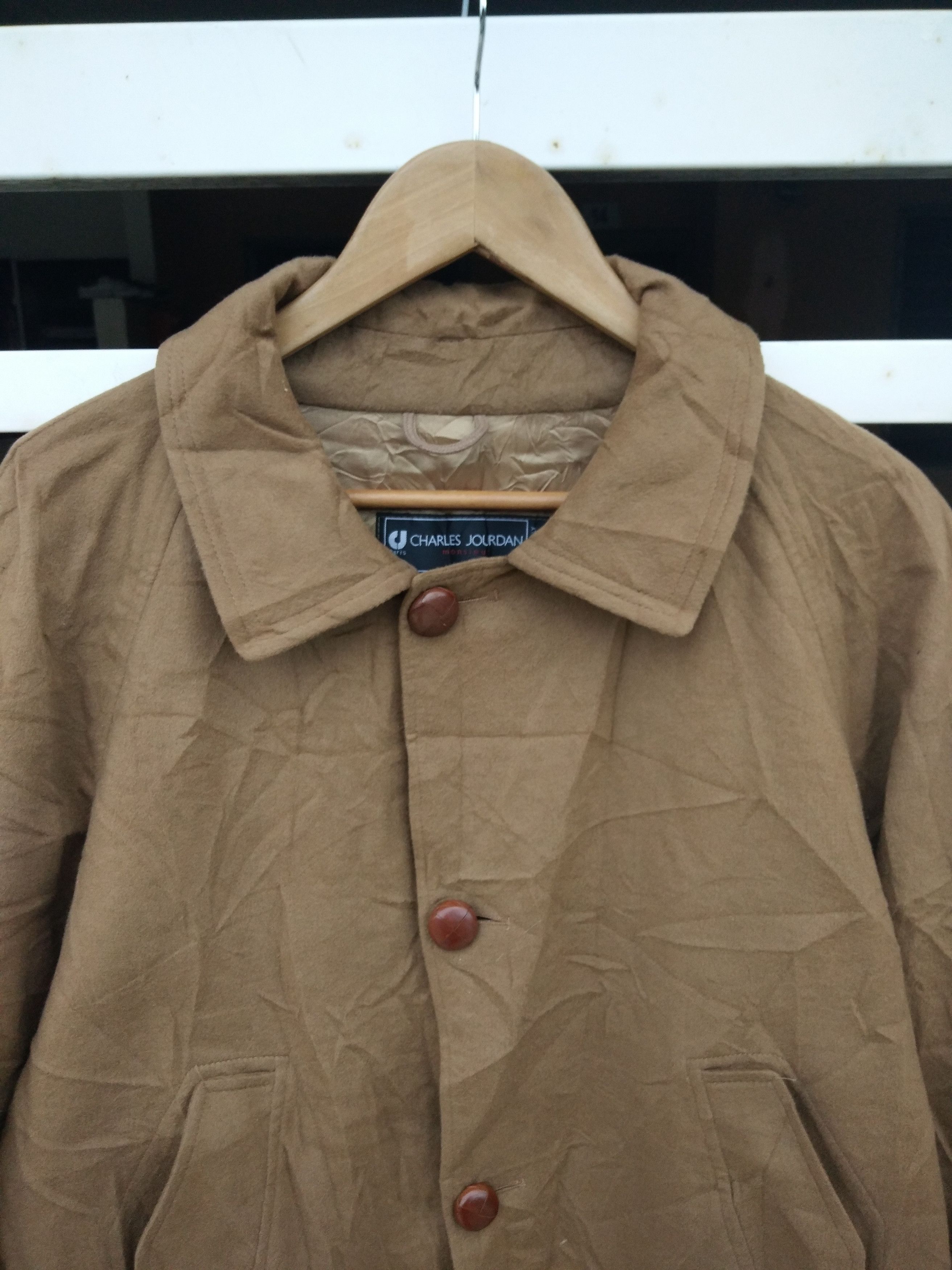 Charles Jourdan × Japanese Brand Charles Jourdan Men's Single Breasted Made in Italy Size US L / EU 52-54 / 3 - 7 Thumbnail