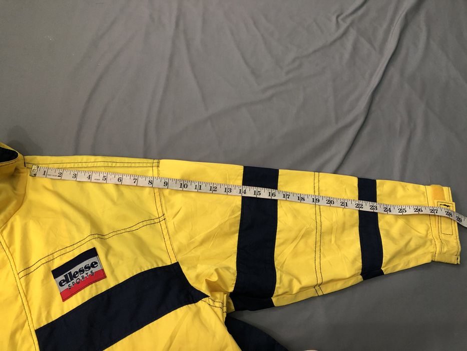 Ellesse Ellesse Sports Yellow Jacket Vintage Large 5091 3 193