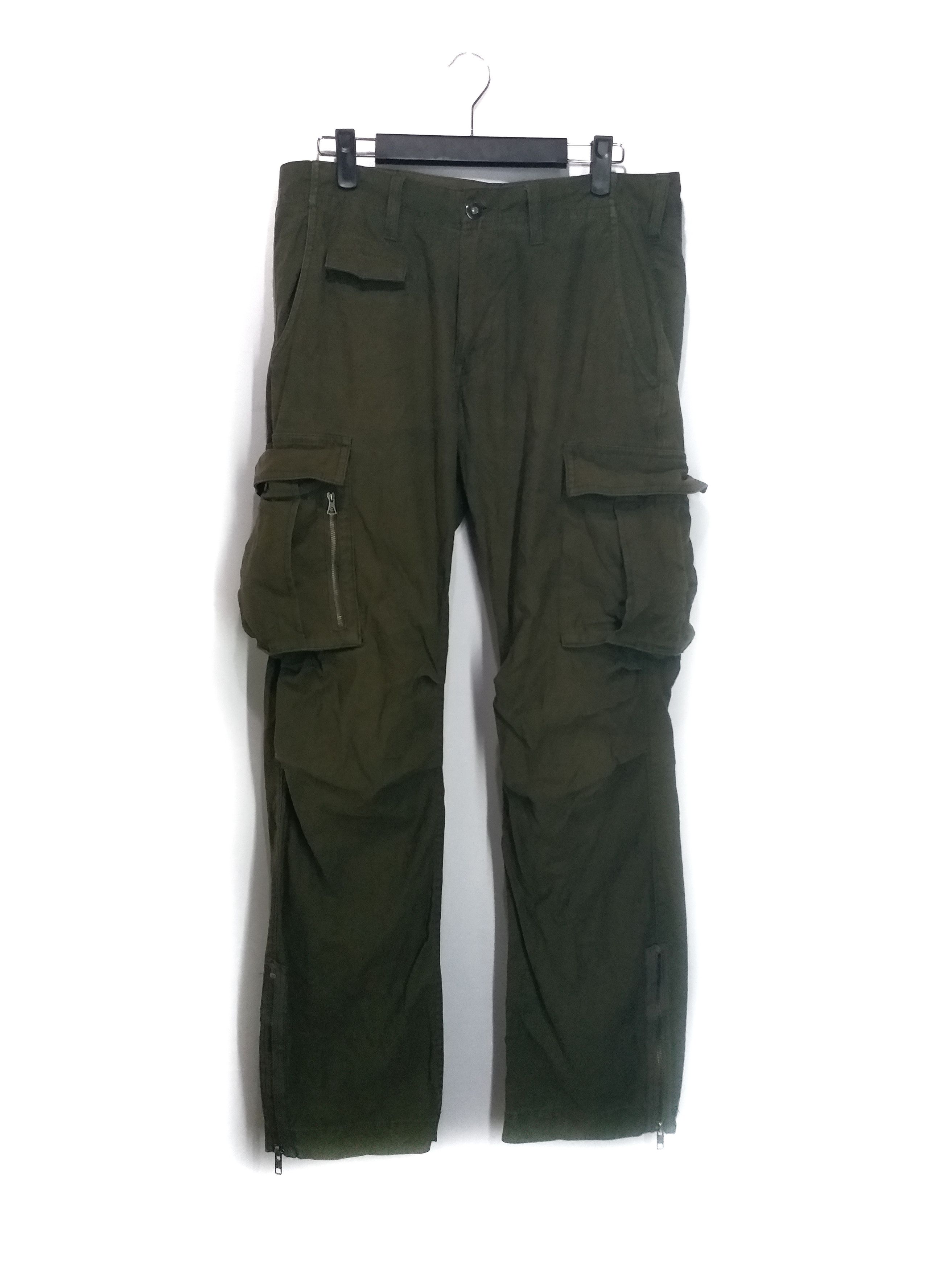 Japanese Brand 🔥DROP-NEED GONE NOW🔴Army Style Cargo Pants Multipockets Size US 32 / EU 48 - 1 Thumbnail