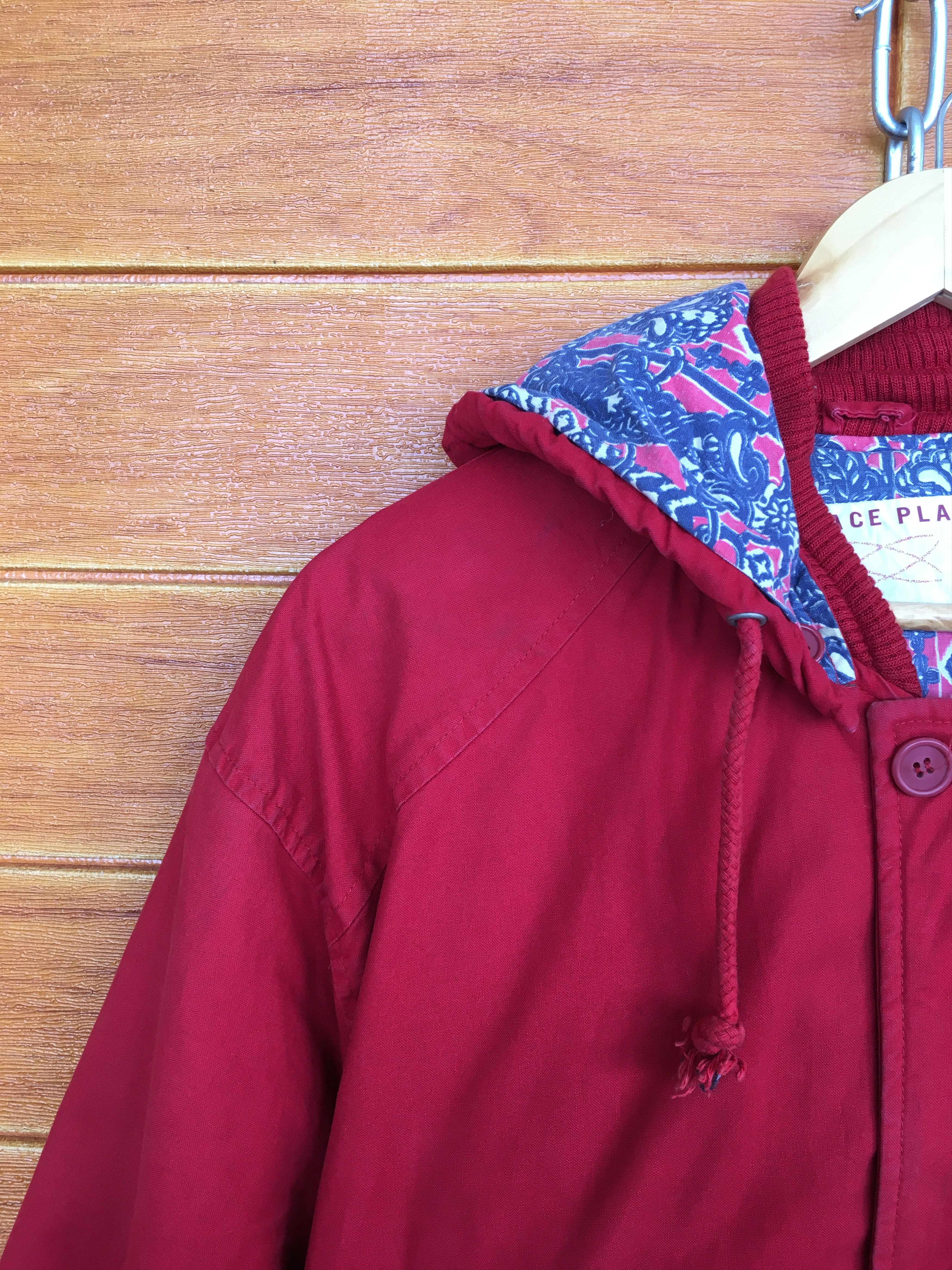 Japanese Brand Vintage Space Plan Red Jacket Size US L / EU 52-54 / 3 - 2 Thumbnail
