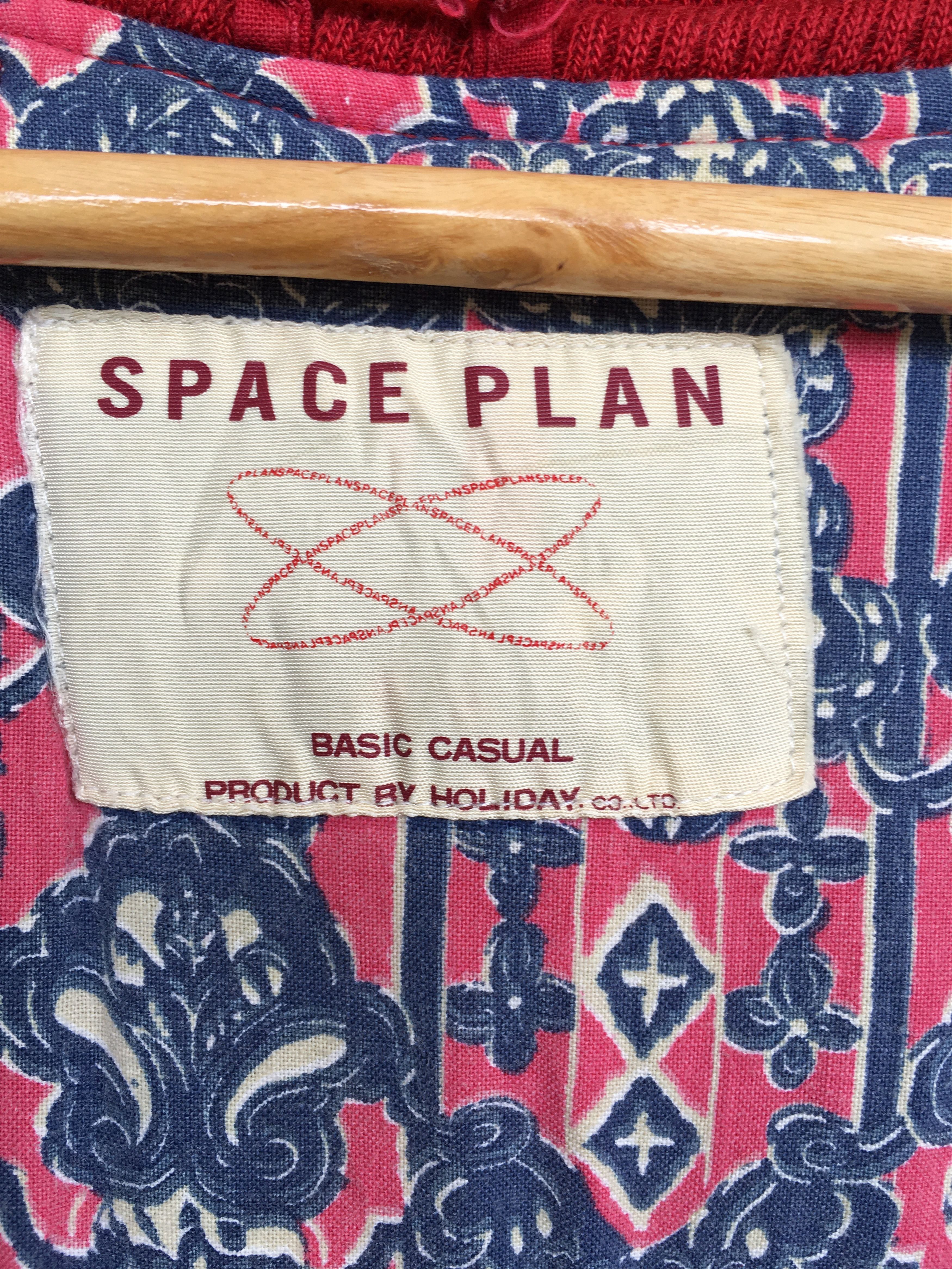 Japanese Brand Vintage Space Plan Red Jacket Size US L / EU 52-54 / 3 - 10 Thumbnail
