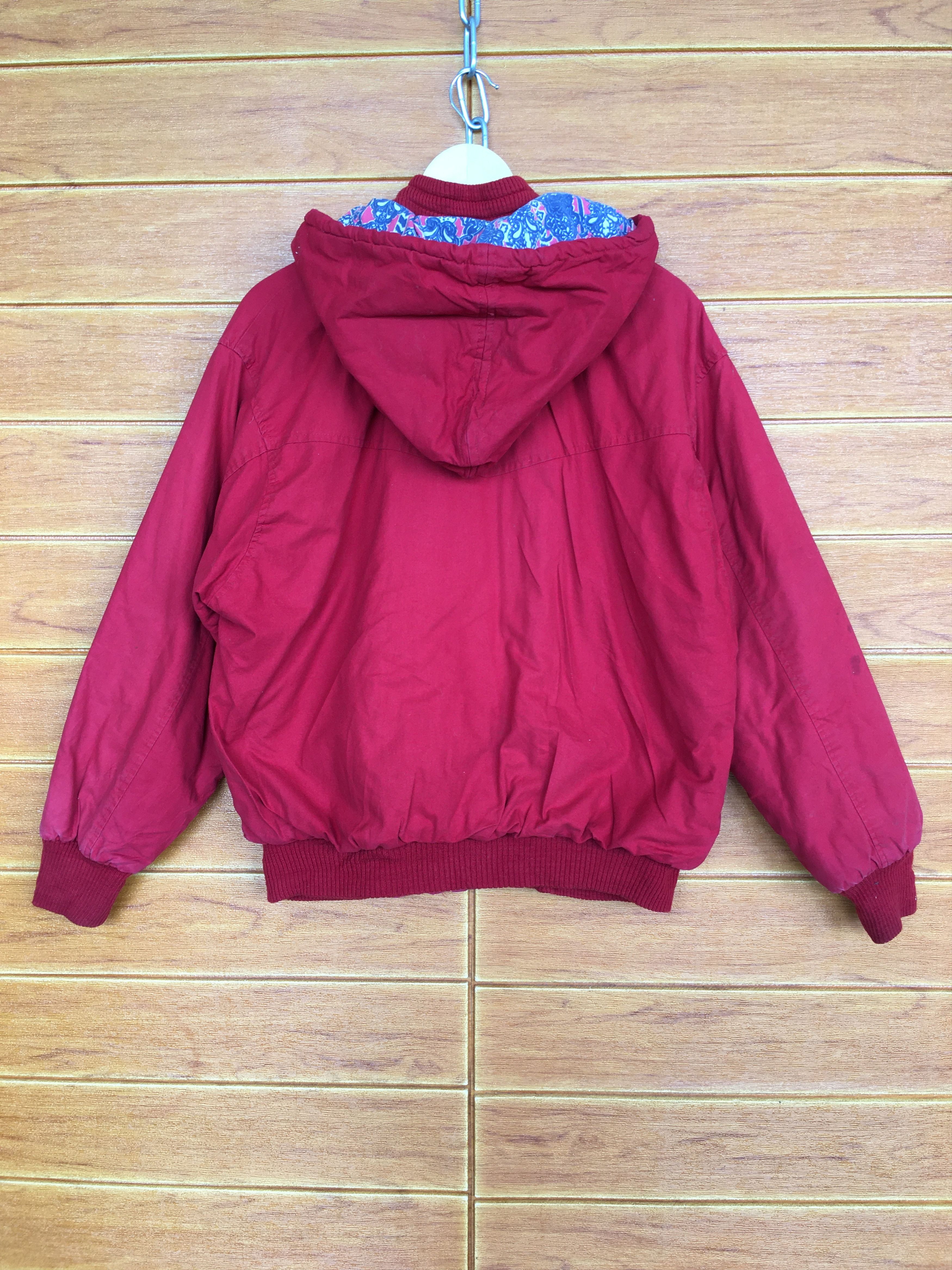 Japanese Brand Vintage Space Plan Red Jacket Size US L / EU 52-54 / 3 - 6 Thumbnail